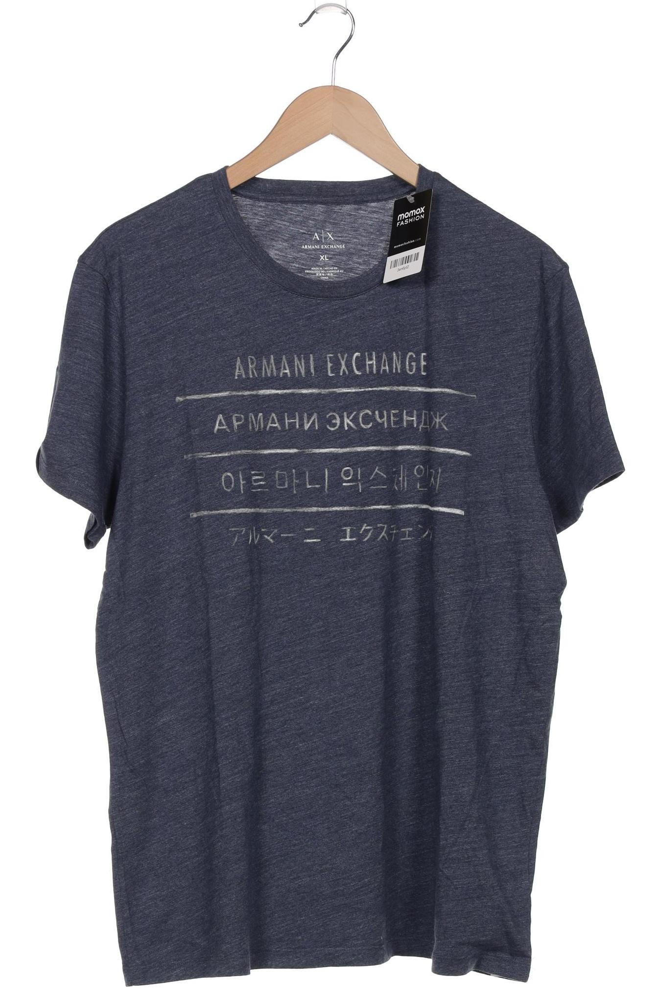 

AX Armani Exchange Herren T-Shirt, blau, Gr. 54