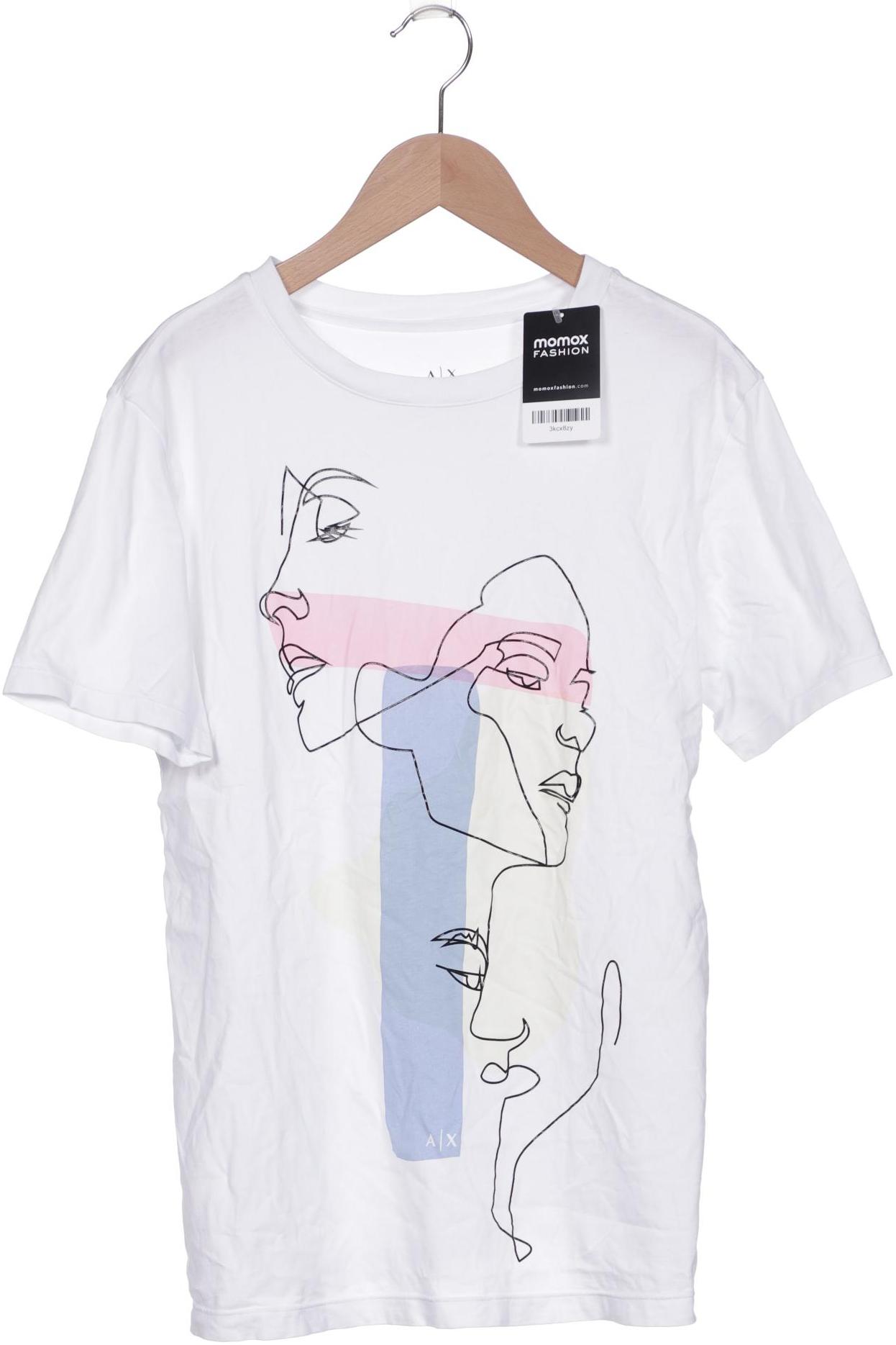 

AX Armani Exchange Damen T-Shirt, weiß