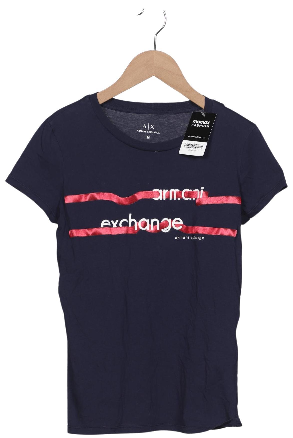 

AX Armani Exchange Damen T-Shirt, marineblau, Gr. 38