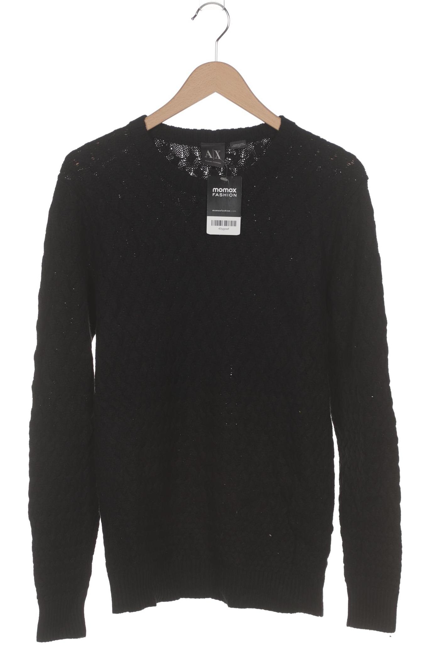 

AX Armani Exchange Herren Pullover, schwarz, Gr. 46