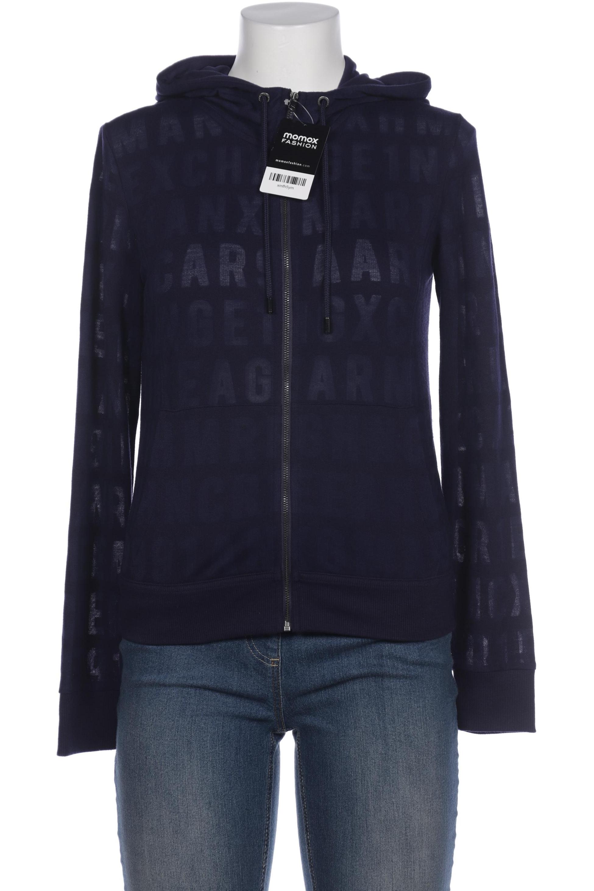

AX Armani Exchange Damen Kapuzenpullover, marineblau, Gr. 36