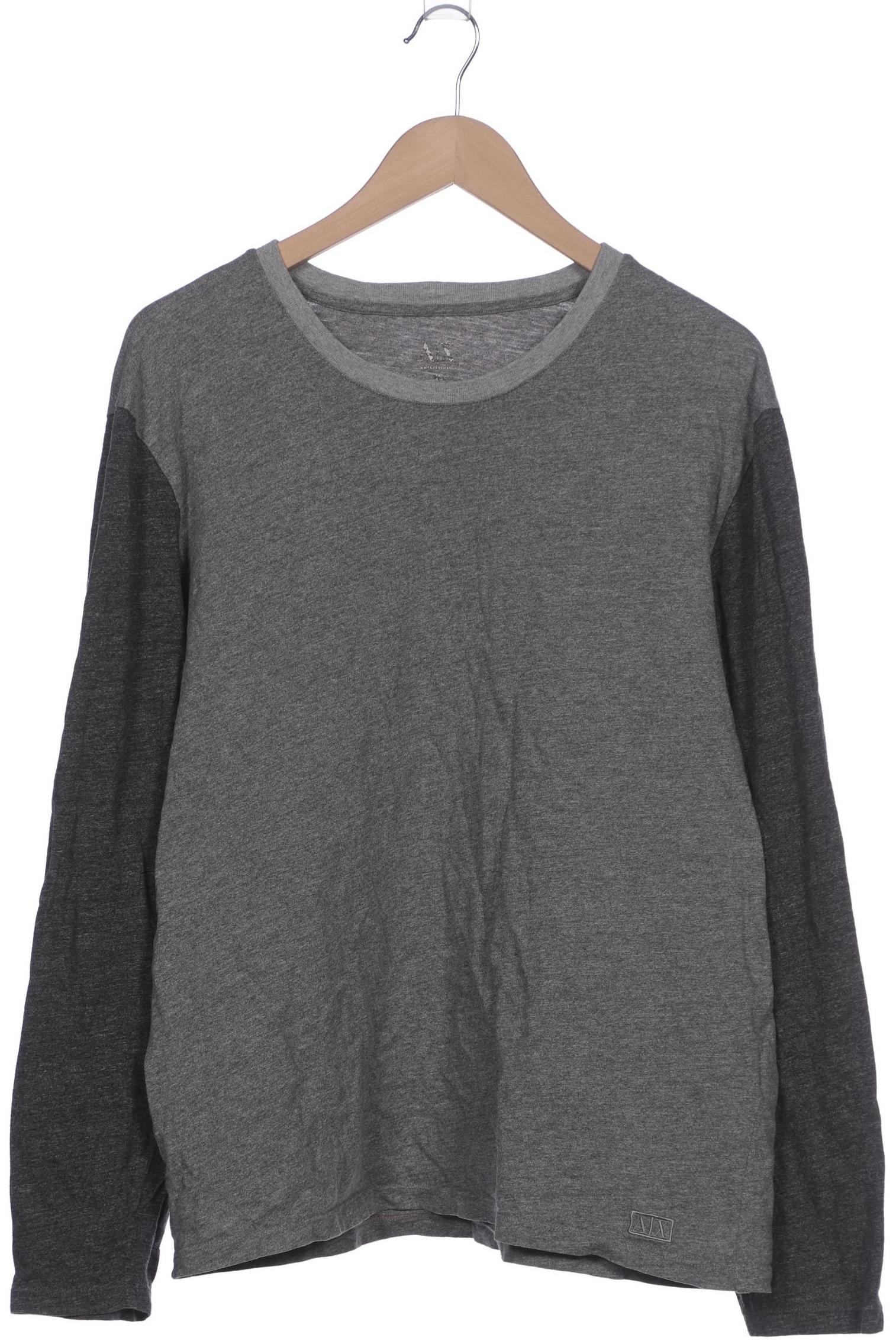 Thumbnail - AX Armani Exchange Herren Langarmshirt, grau, Gr. 54