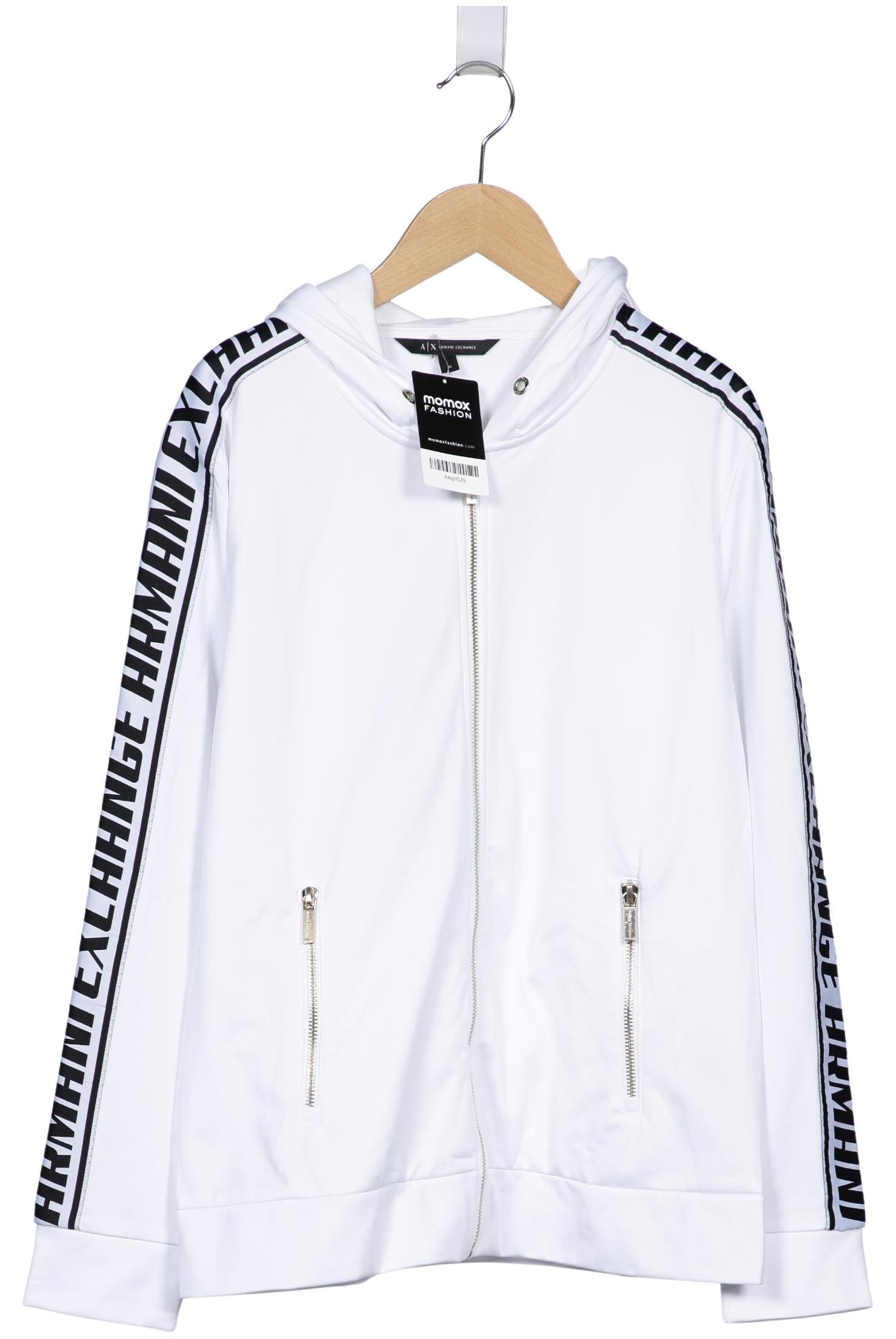 

AX Armani Exchange Damen Kapuzenpullover, weiß, Gr. 38