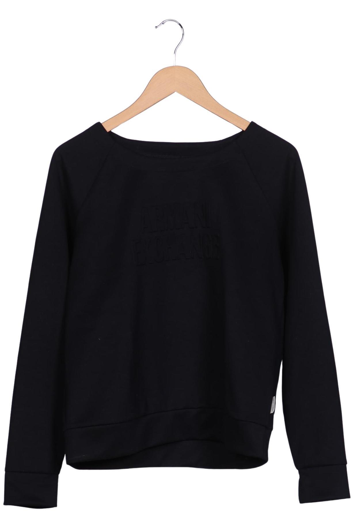 

AX Armani Exchange Damen Sweatshirt, schwarz, Gr. 42