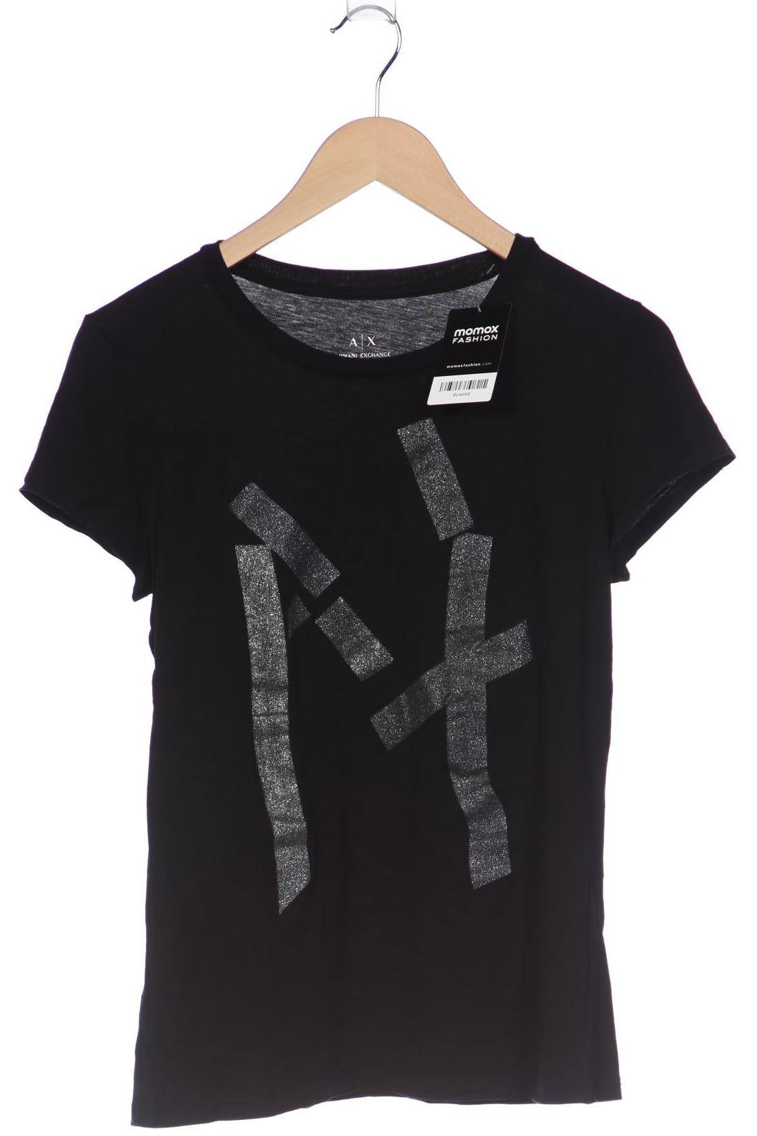 

AX Armani Exchange Damen T-Shirt, schwarz