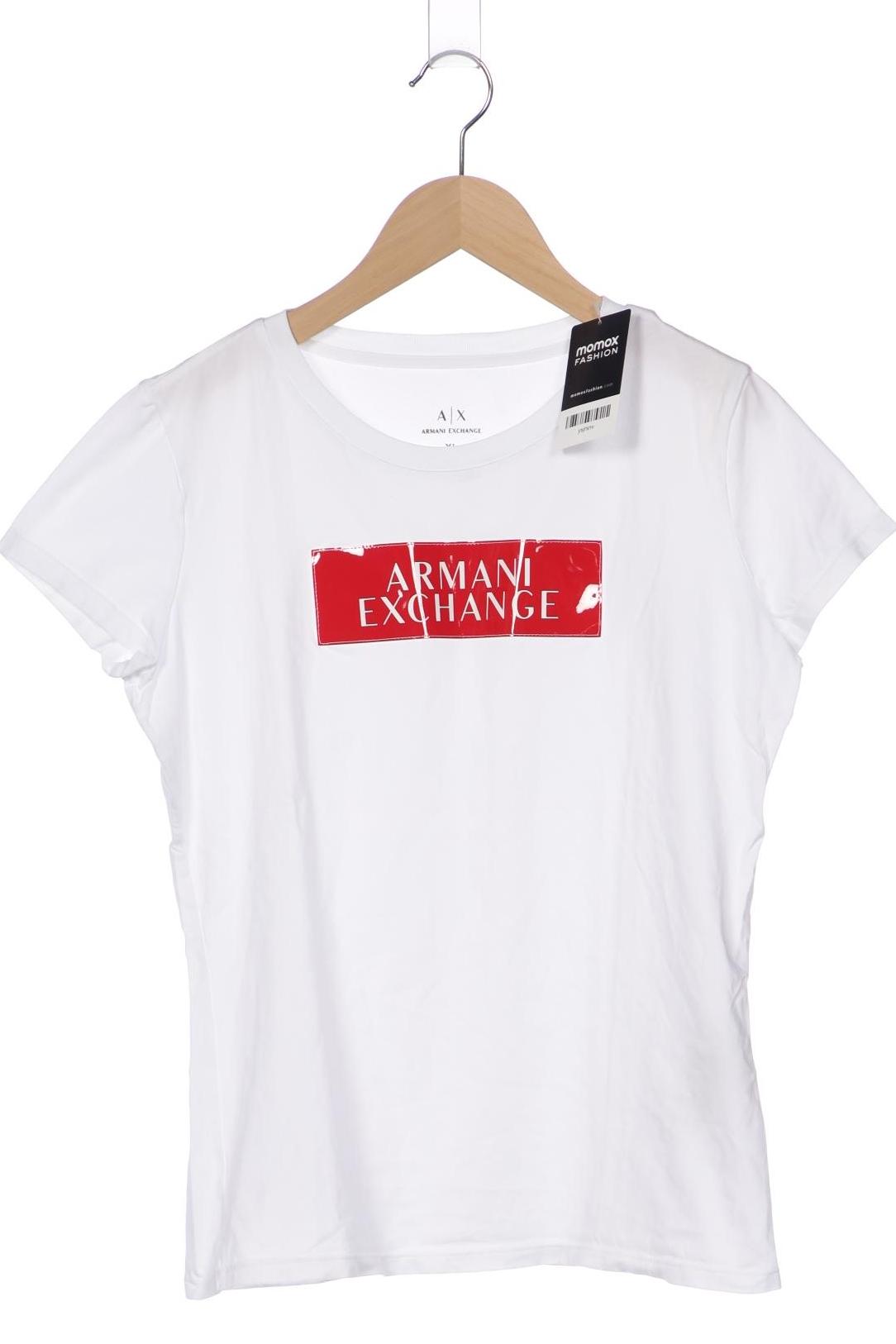 

AX Armani Exchange Damen T-Shirt, weiß, Gr. 44