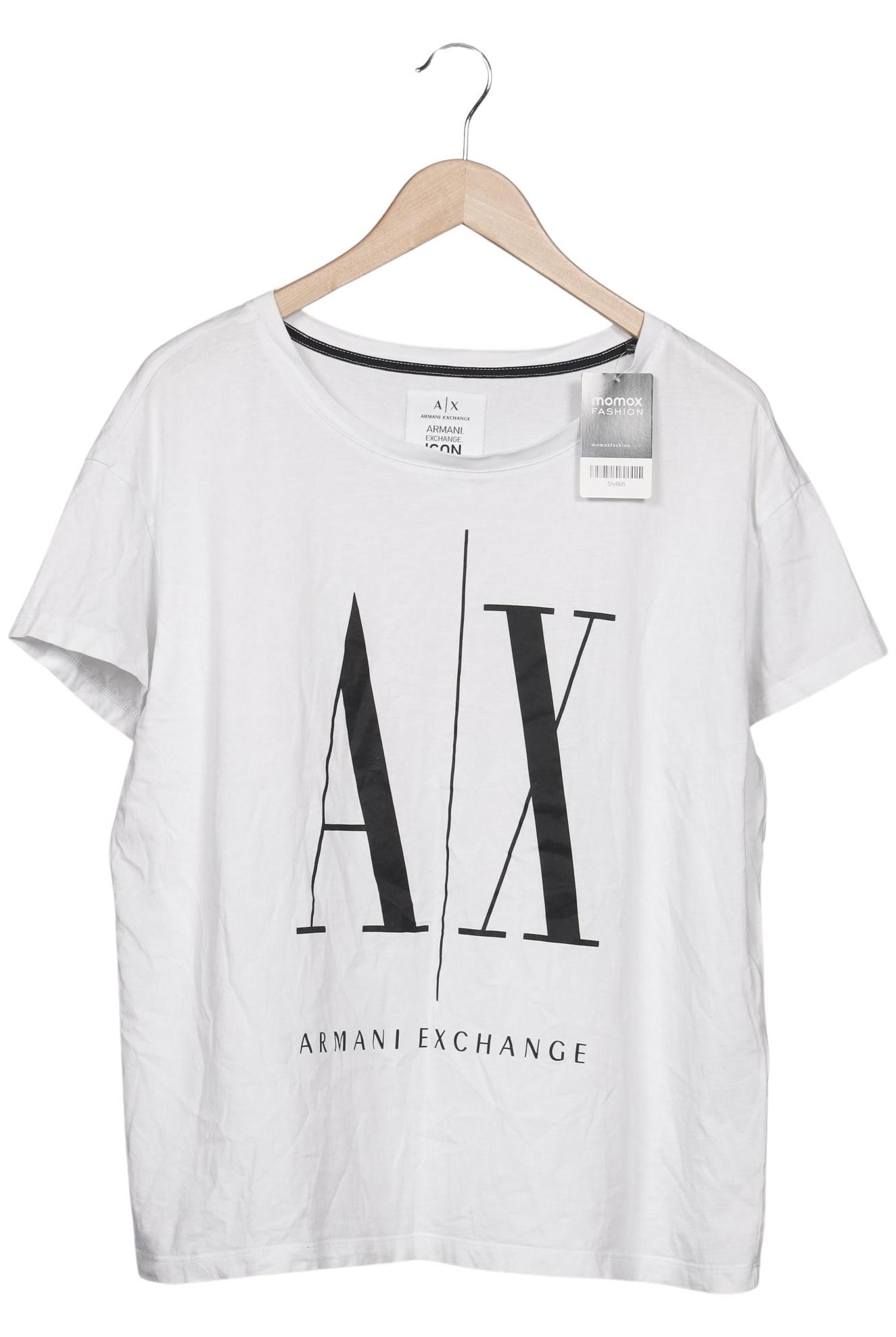 

AX Armani Exchange Damen T-Shirt, weiß, Gr. 44