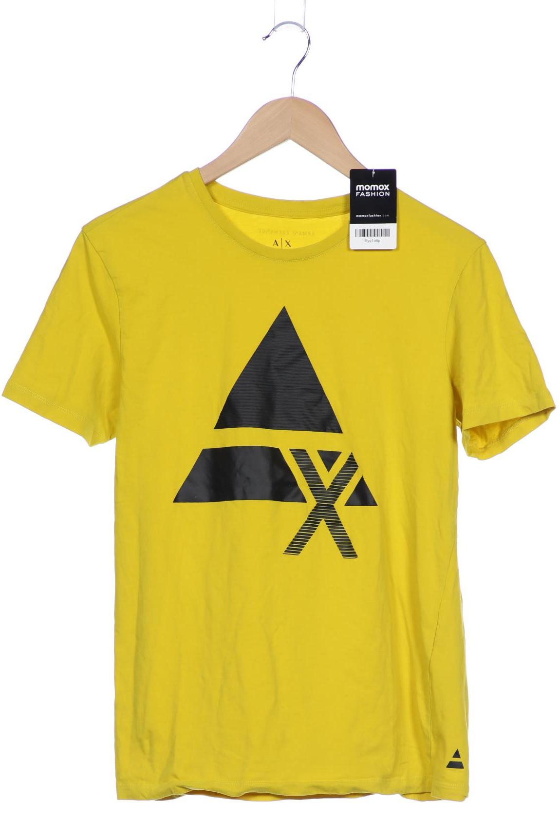 

AX Armani Exchange Herren T-Shirt, gelb, Gr. 48