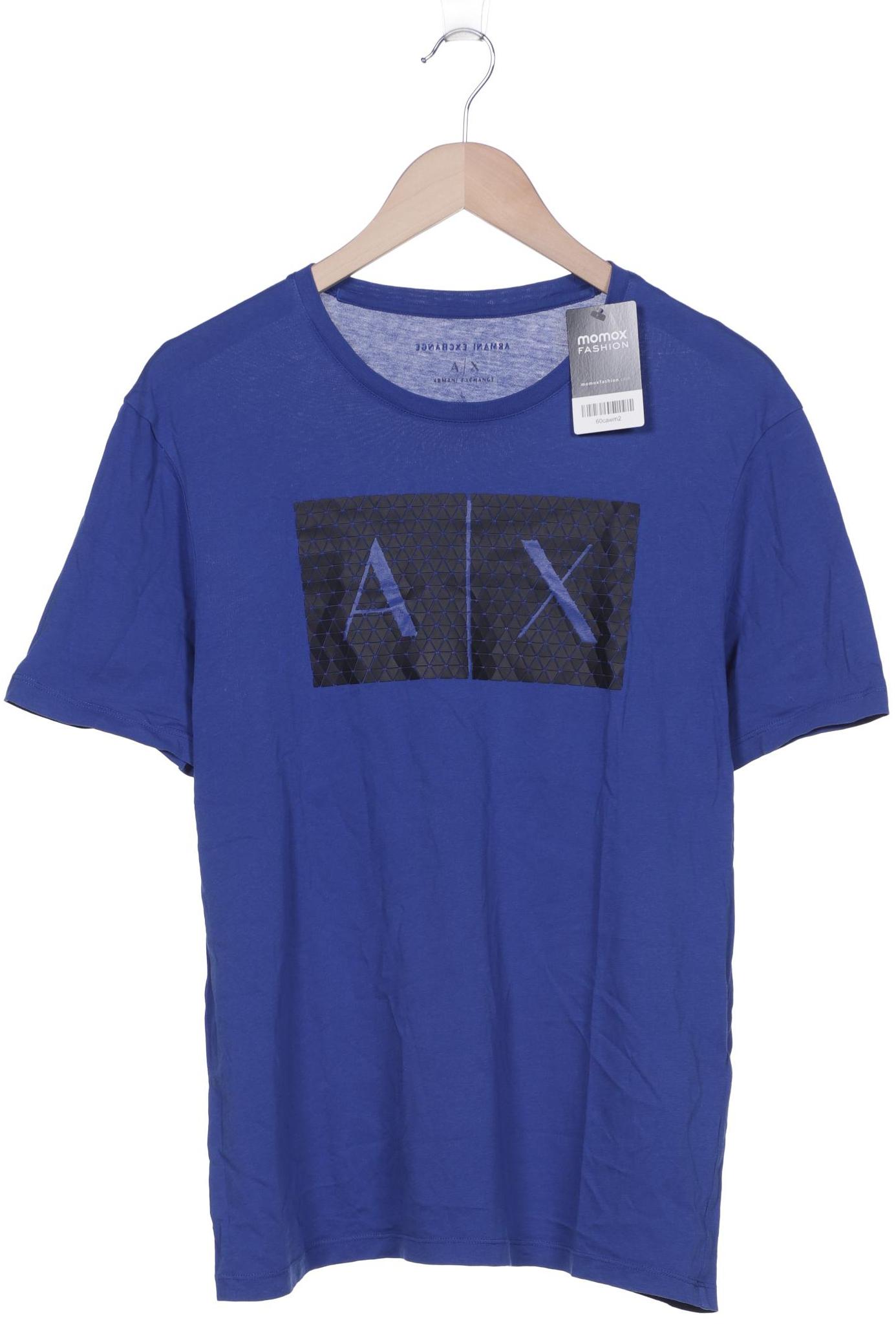 

AX Armani Exchange Herren T-Shirt, marineblau