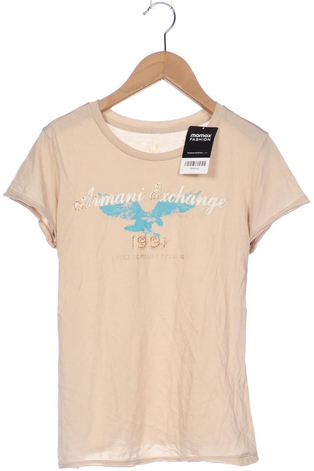 

AX Armani Exchange Damen T-Shirt, beige, Gr. 36