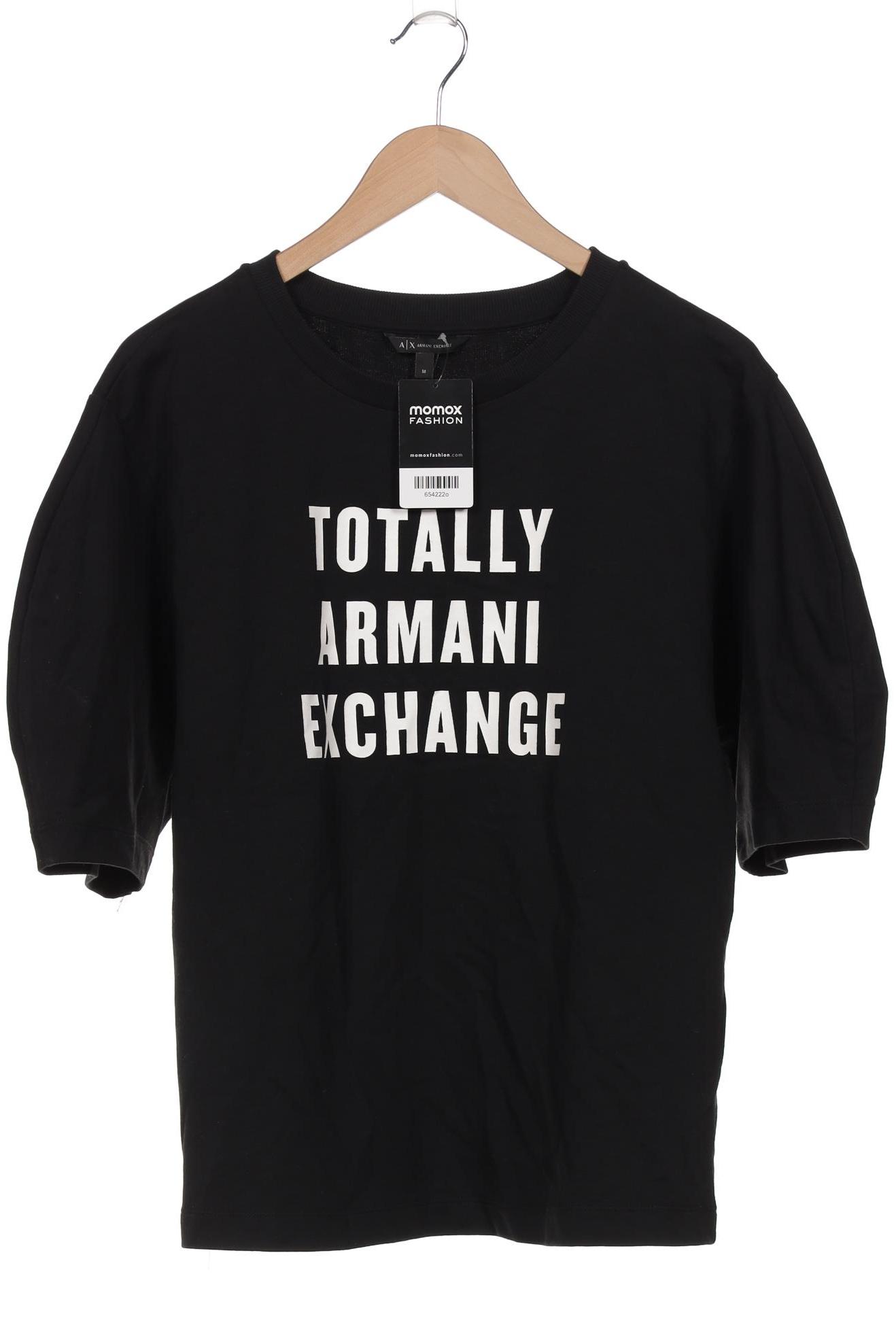 

AX Armani Exchange Damen T-Shirt, schwarz, Gr. 38