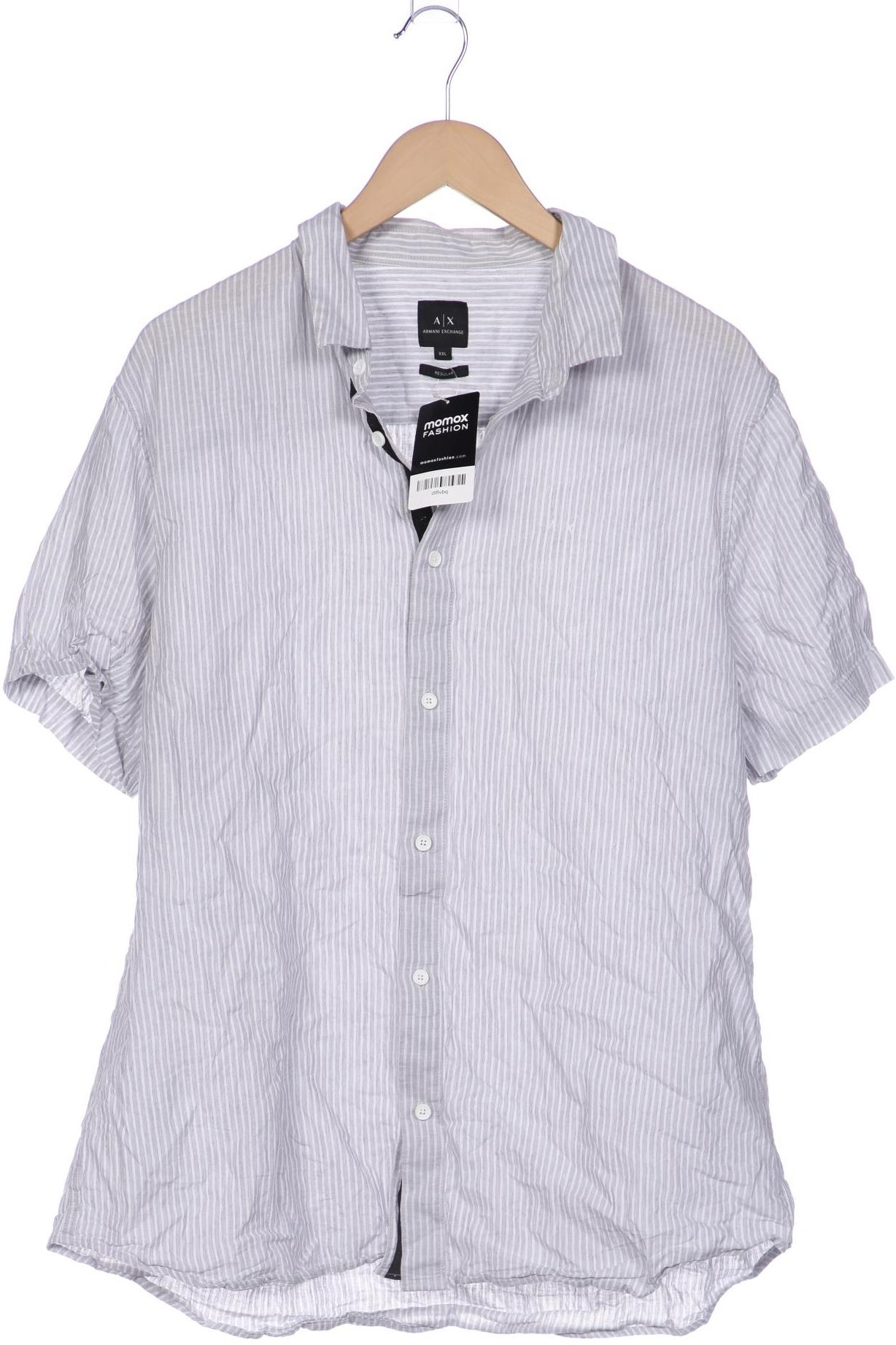

AX Armani Exchange Herren Hemd, grau, Gr. 56