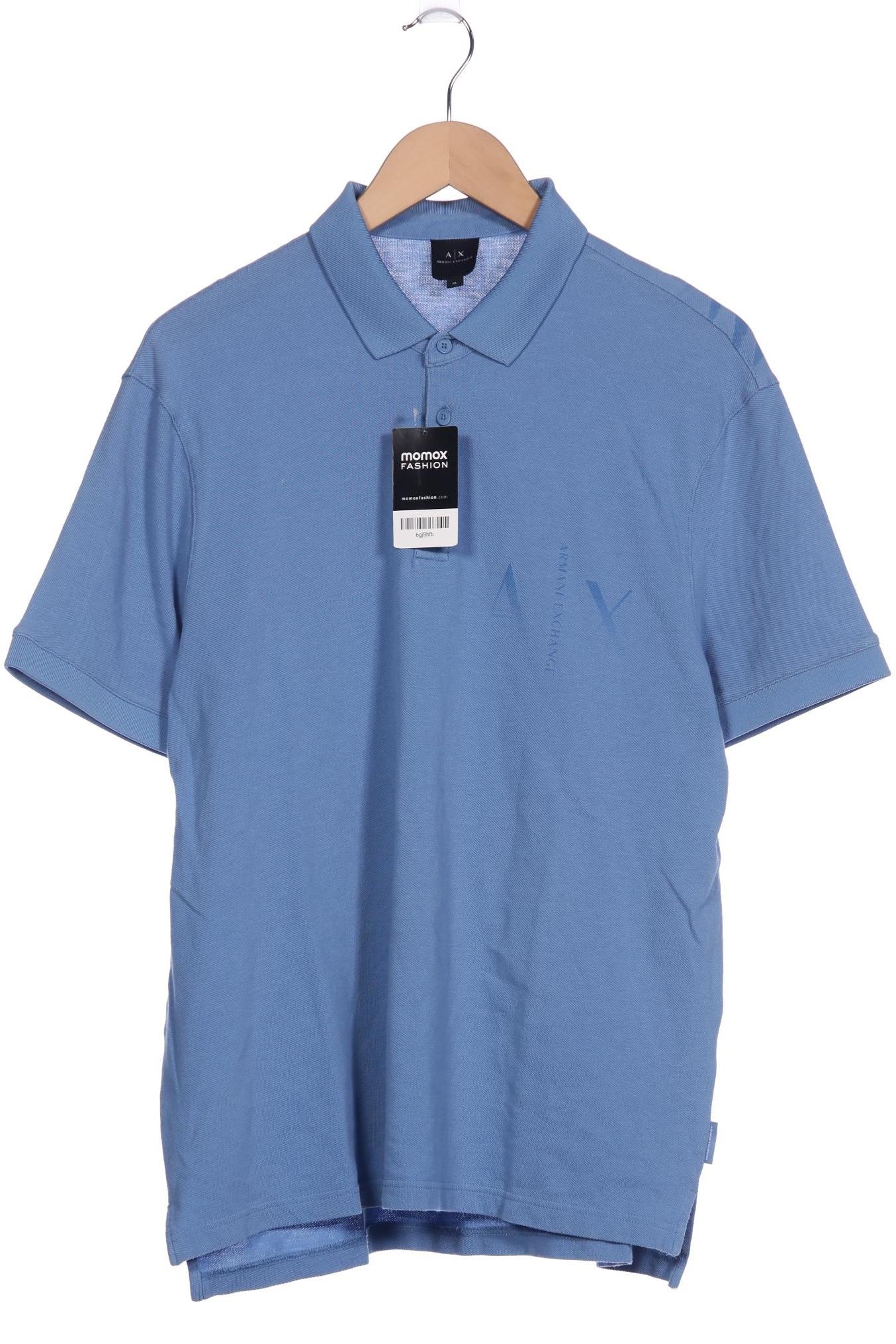 

AX Armani Exchange Herren Poloshirt, blau, Gr. 54