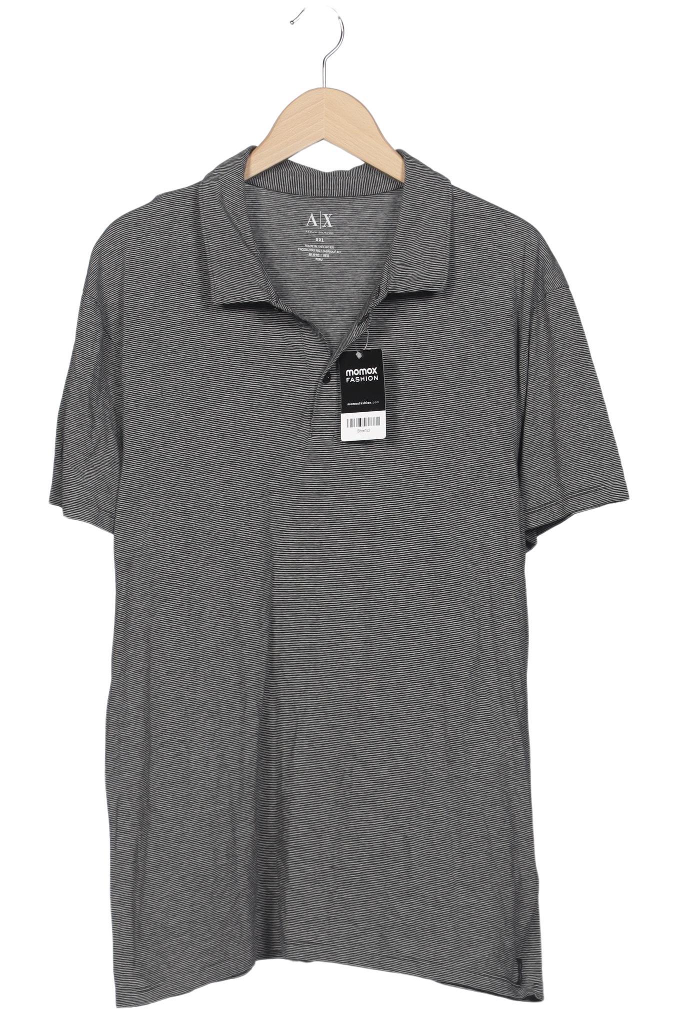 

AX Armani Exchange Herren Poloshirt, grau, Gr. 56