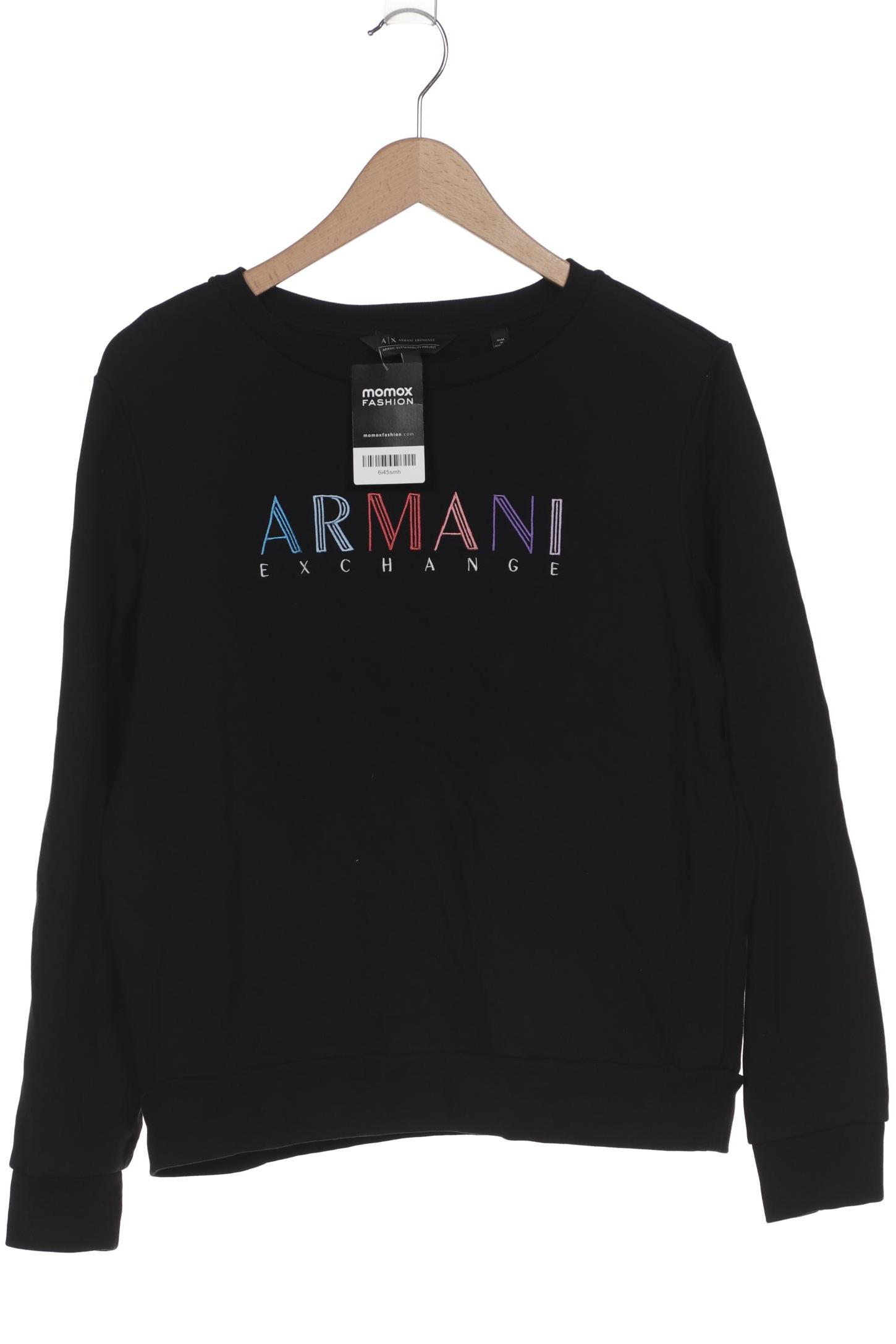 

AX Armani Exchange Damen Sweatshirt, schwarz, Gr. 44