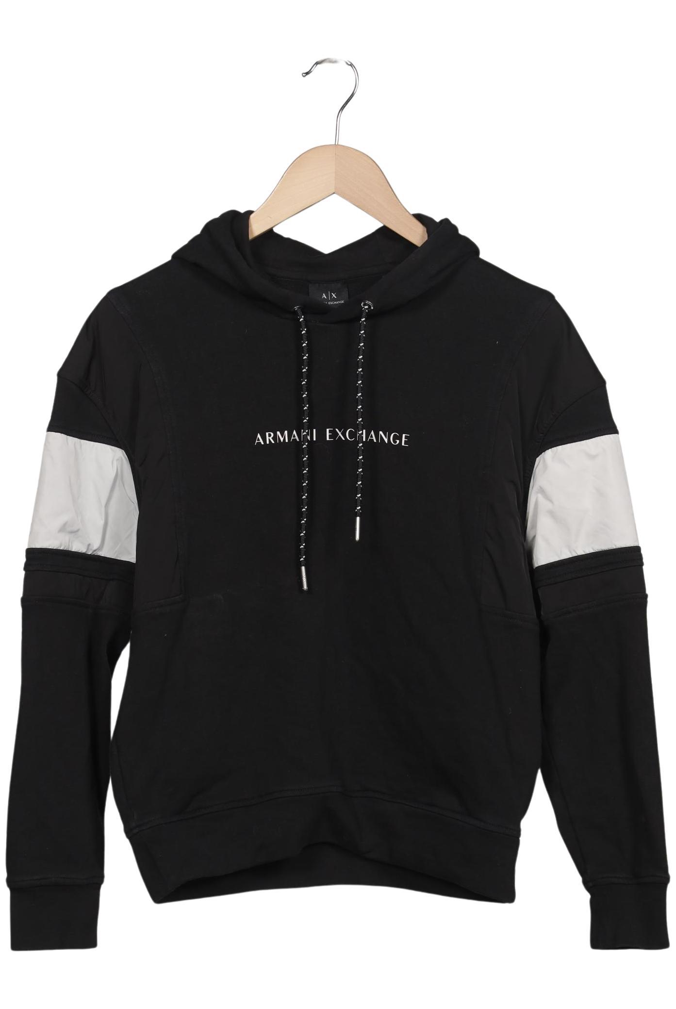 

AX Armani Exchange Damen Kapuzenpullover, schwarz, Gr. 34