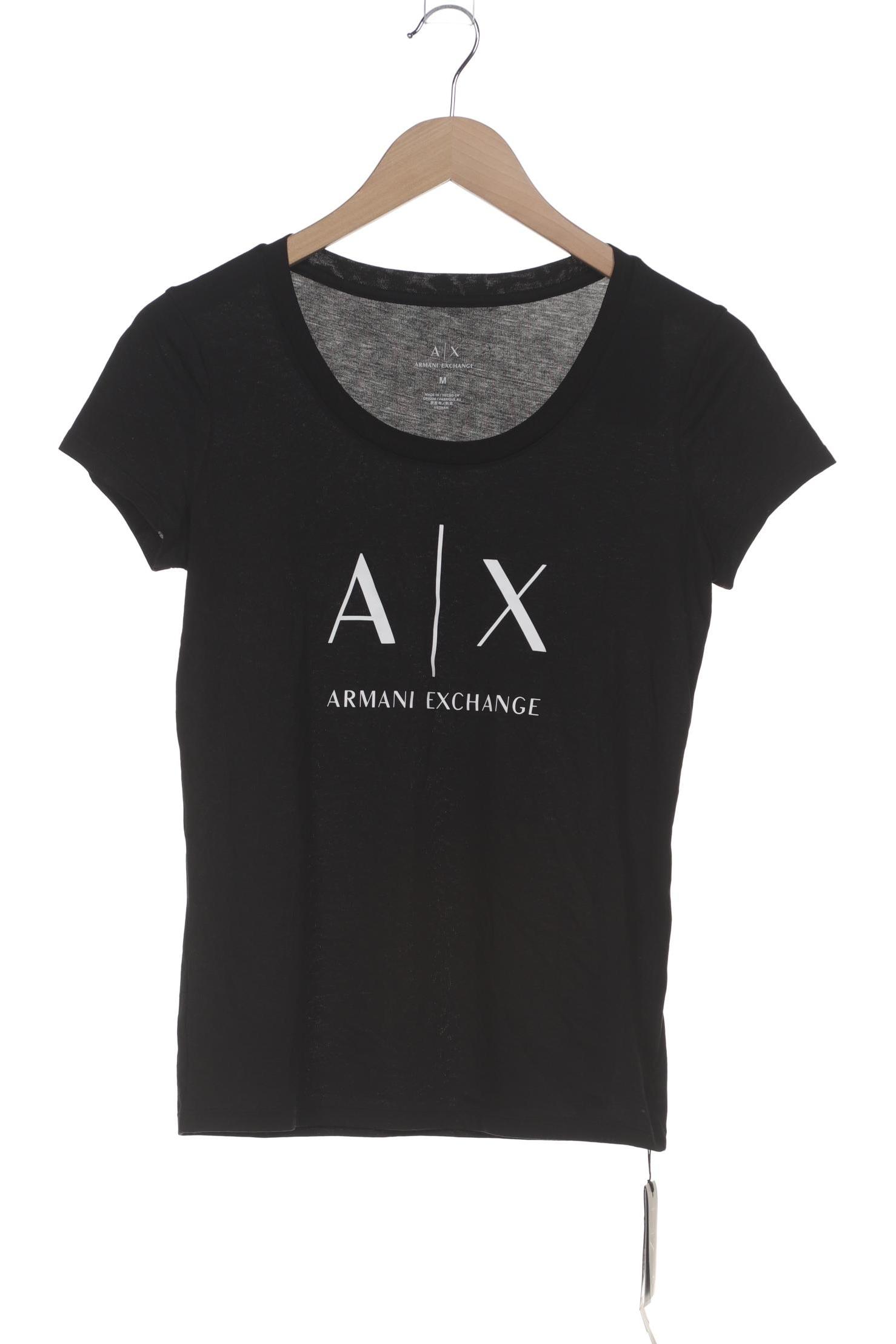 

AX Armani Exchange Damen T-Shirt, schwarz, Gr. 38