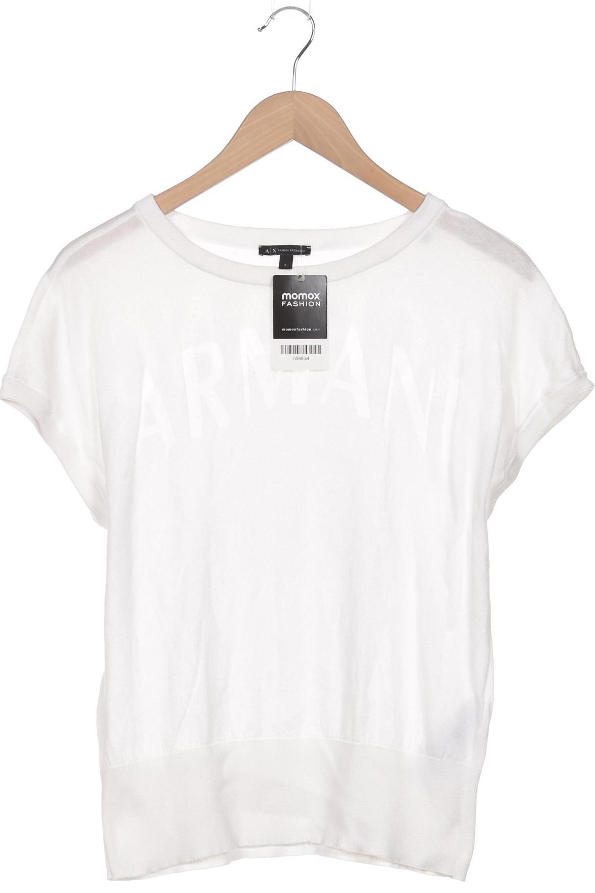 

AX Armani Exchange Damen Pullover, weiß, Gr. 36