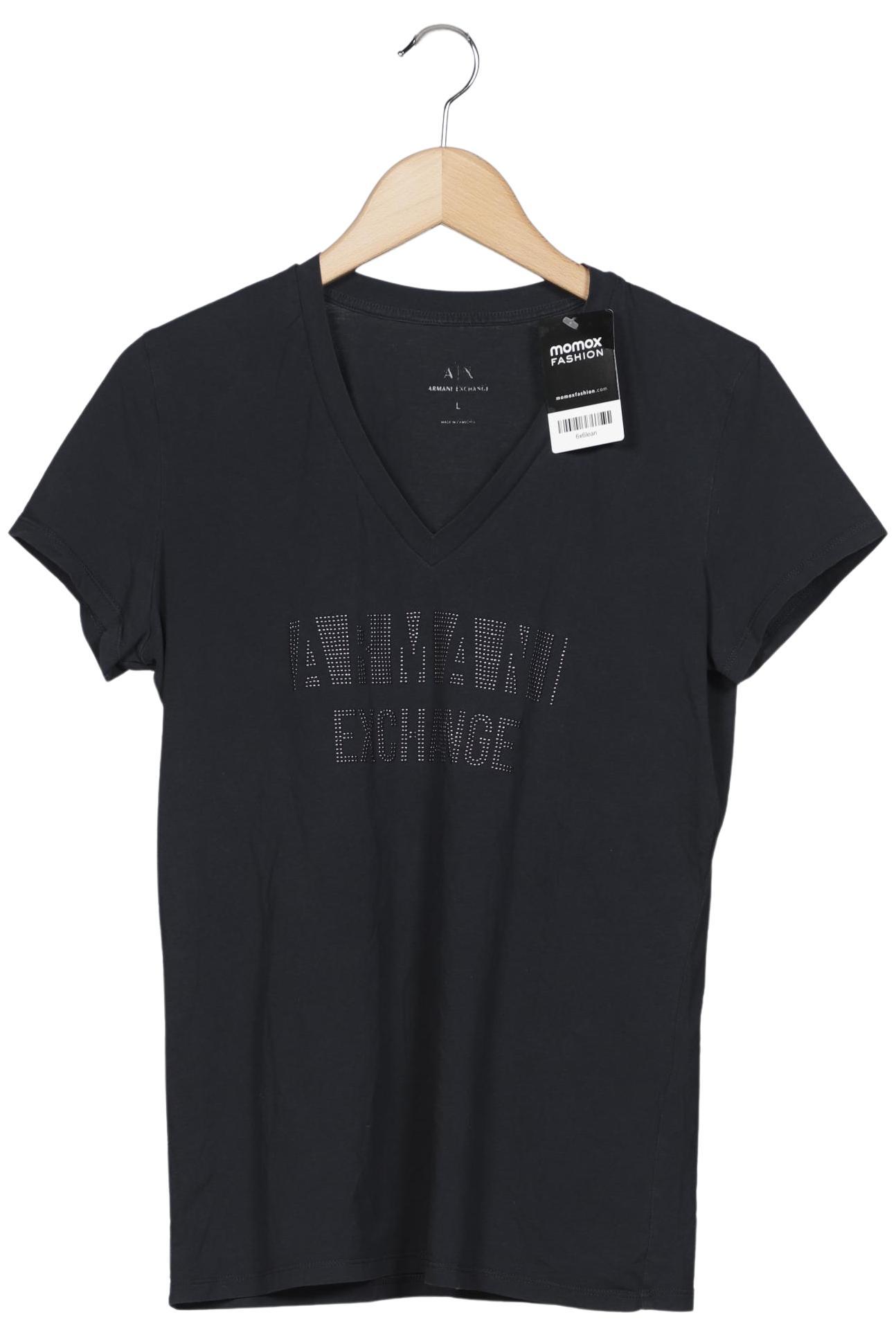 

AX Armani Exchange Damen T-Shirt, marineblau, Gr. 42