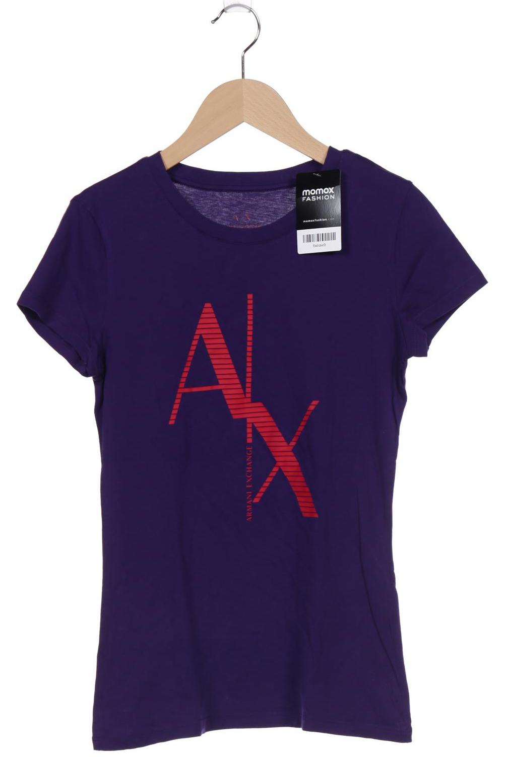 

AX Armani Exchange Damen T-Shirt, flieder