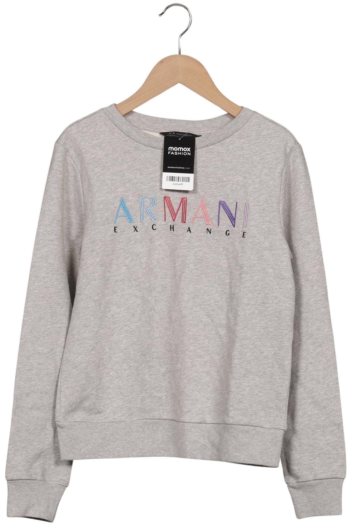 

AX Armani Exchange Damen Sweatshirt, grau, Gr. 34