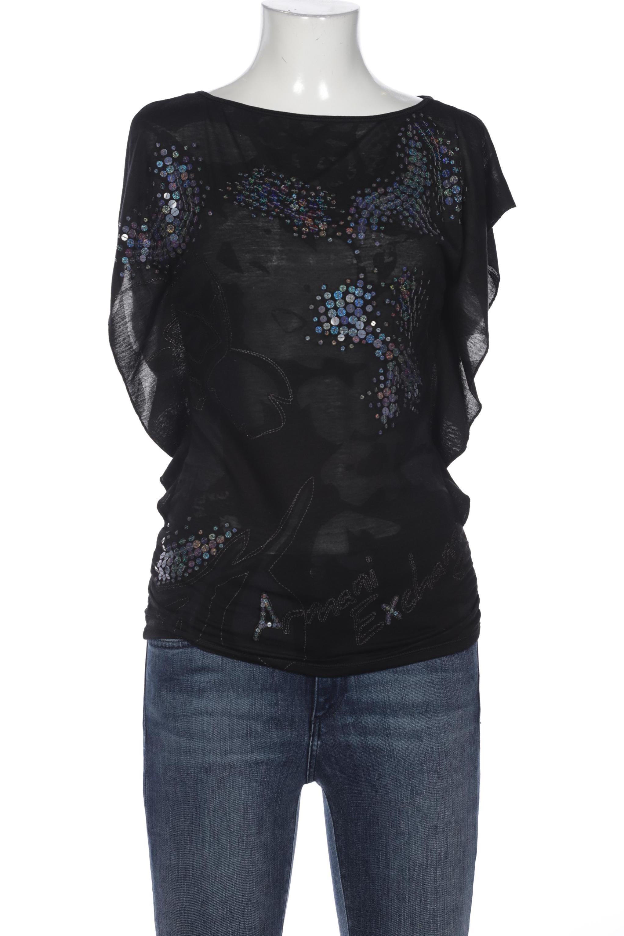 

AX Armani Exchange Damen T-Shirt, schwarz