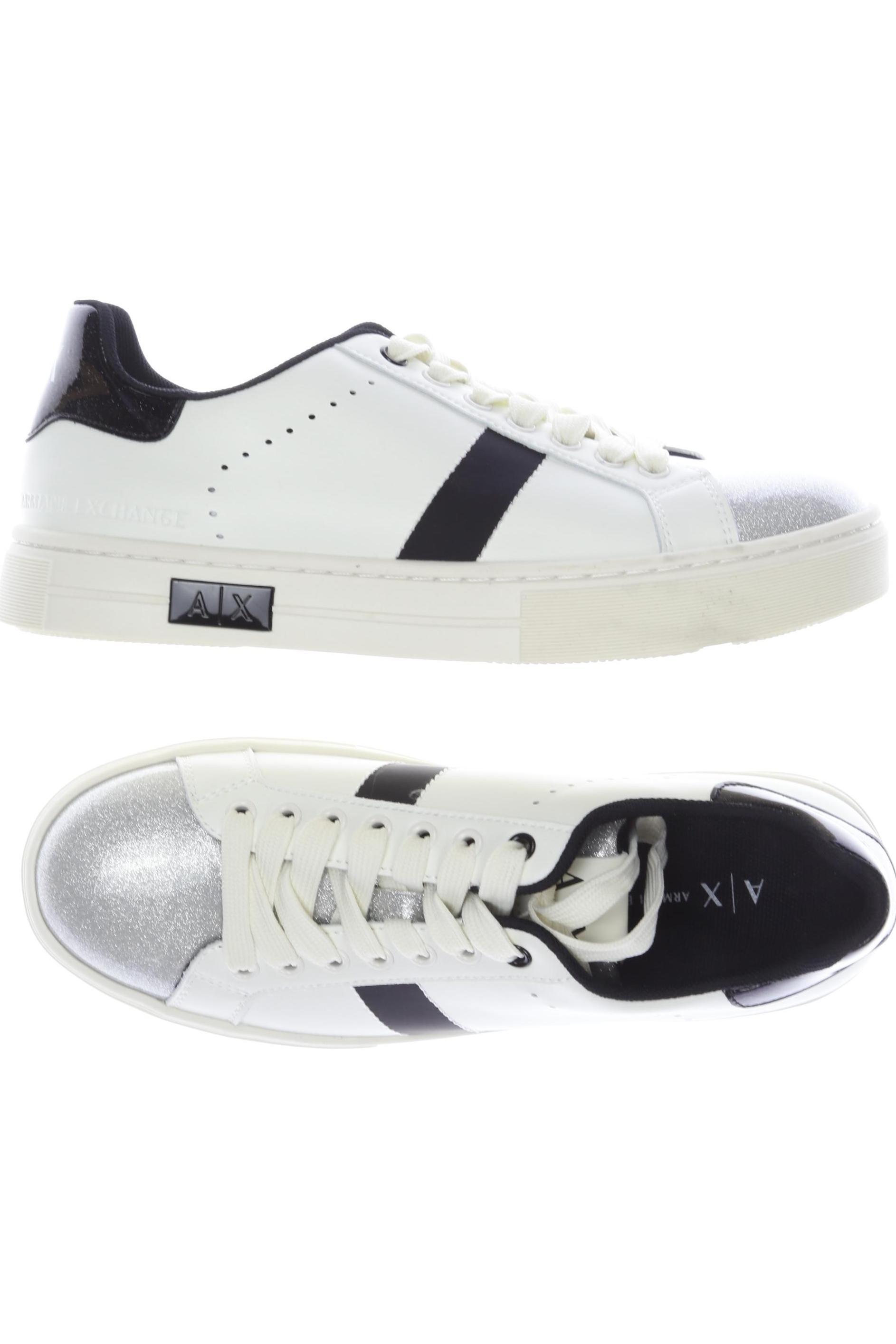 

AX Armani Exchange Damen Sneakers, weiß, Gr. 38