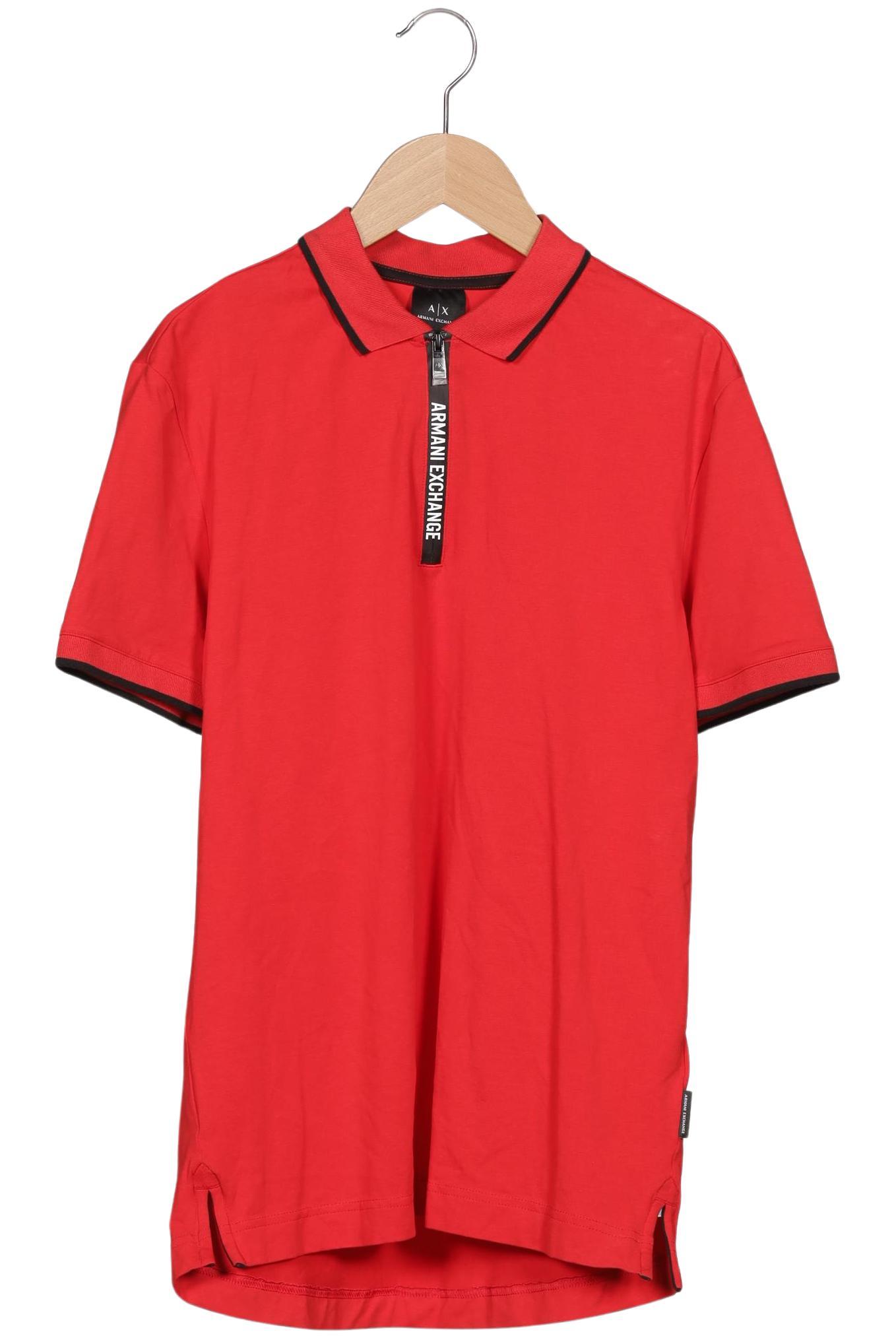 

AX Armani Exchange Herren Poloshirt, rot, Gr. 44