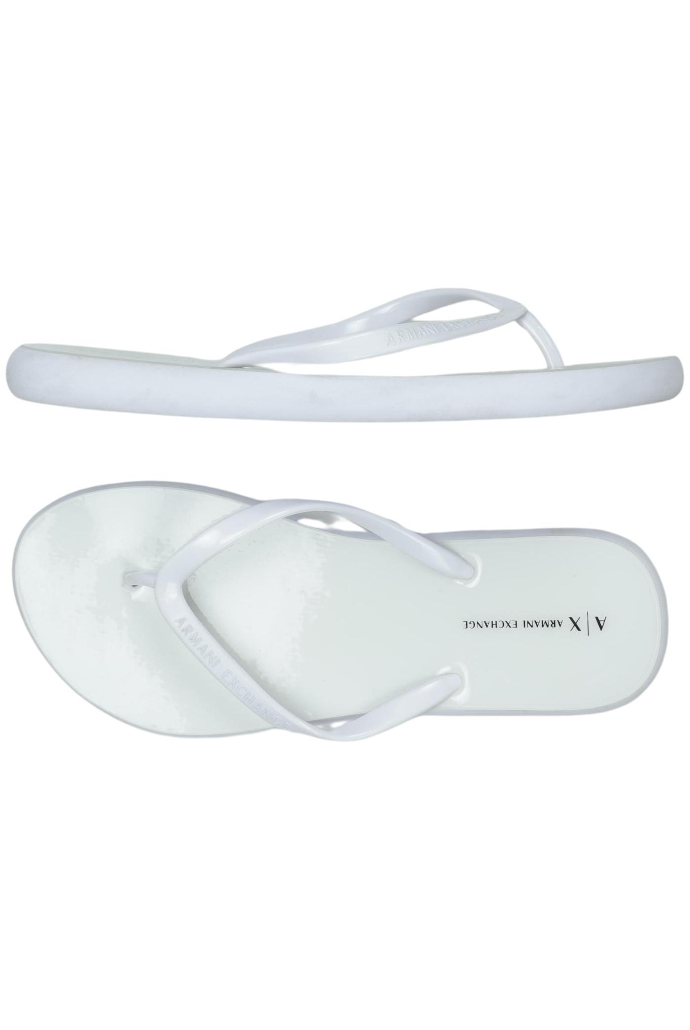 

AX Armani Exchange Damen Sandale, weiß, Gr. 41