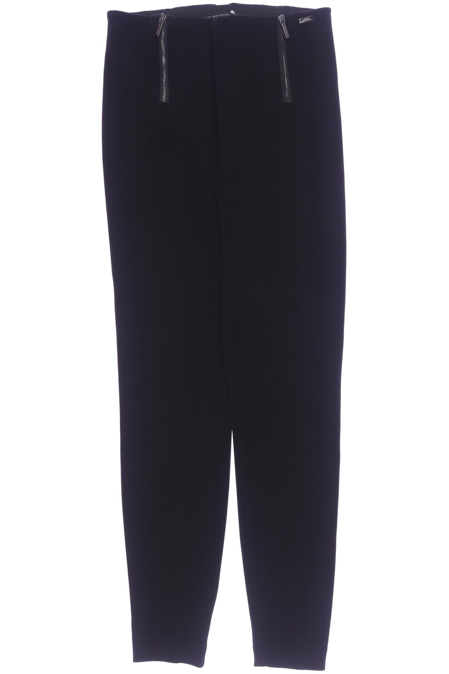 

AX Armani Exchange Damen Stoffhose, schwarz, Gr. 26