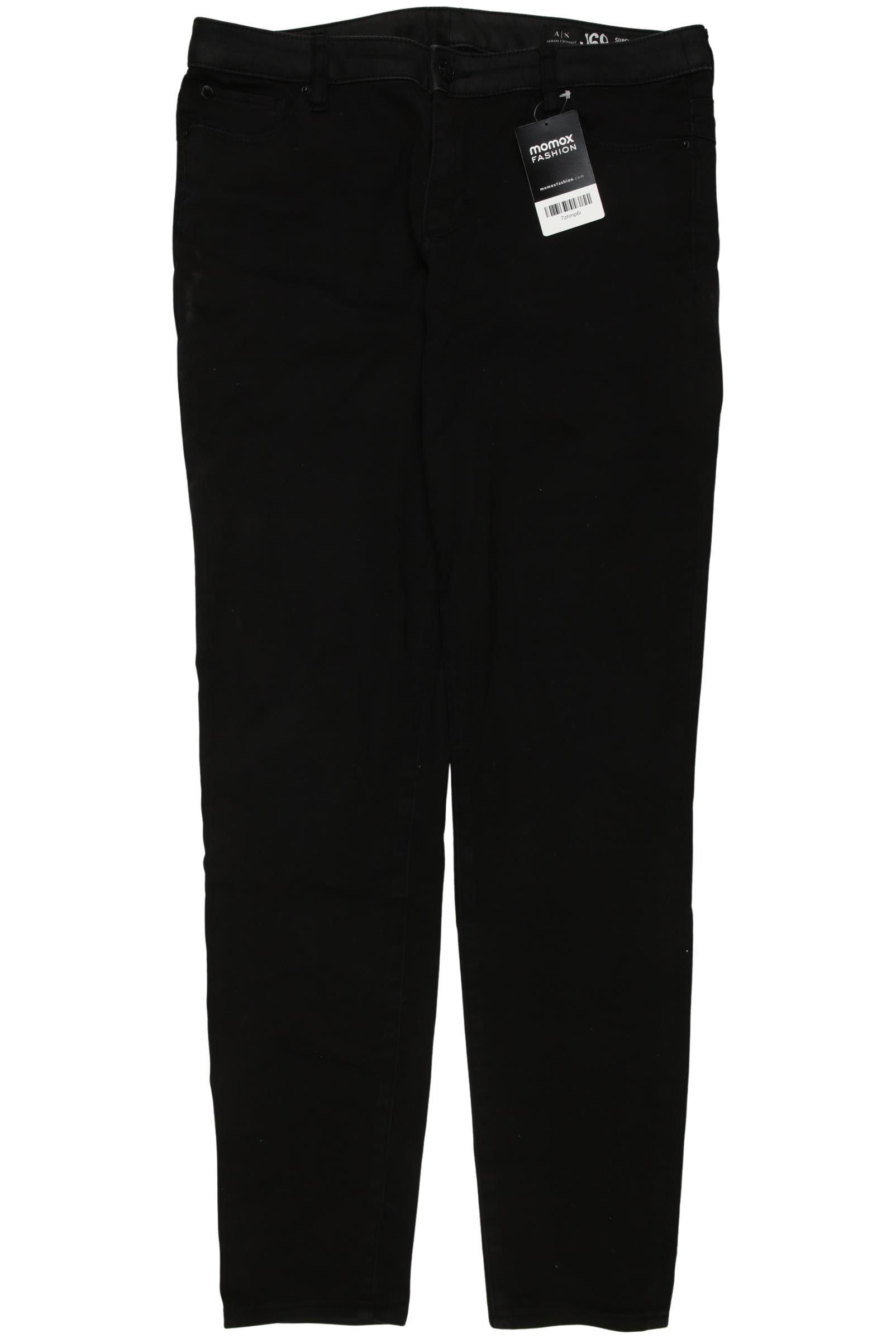 

AX Armani Exchange Damen Stoffhose, schwarz, Gr. 31