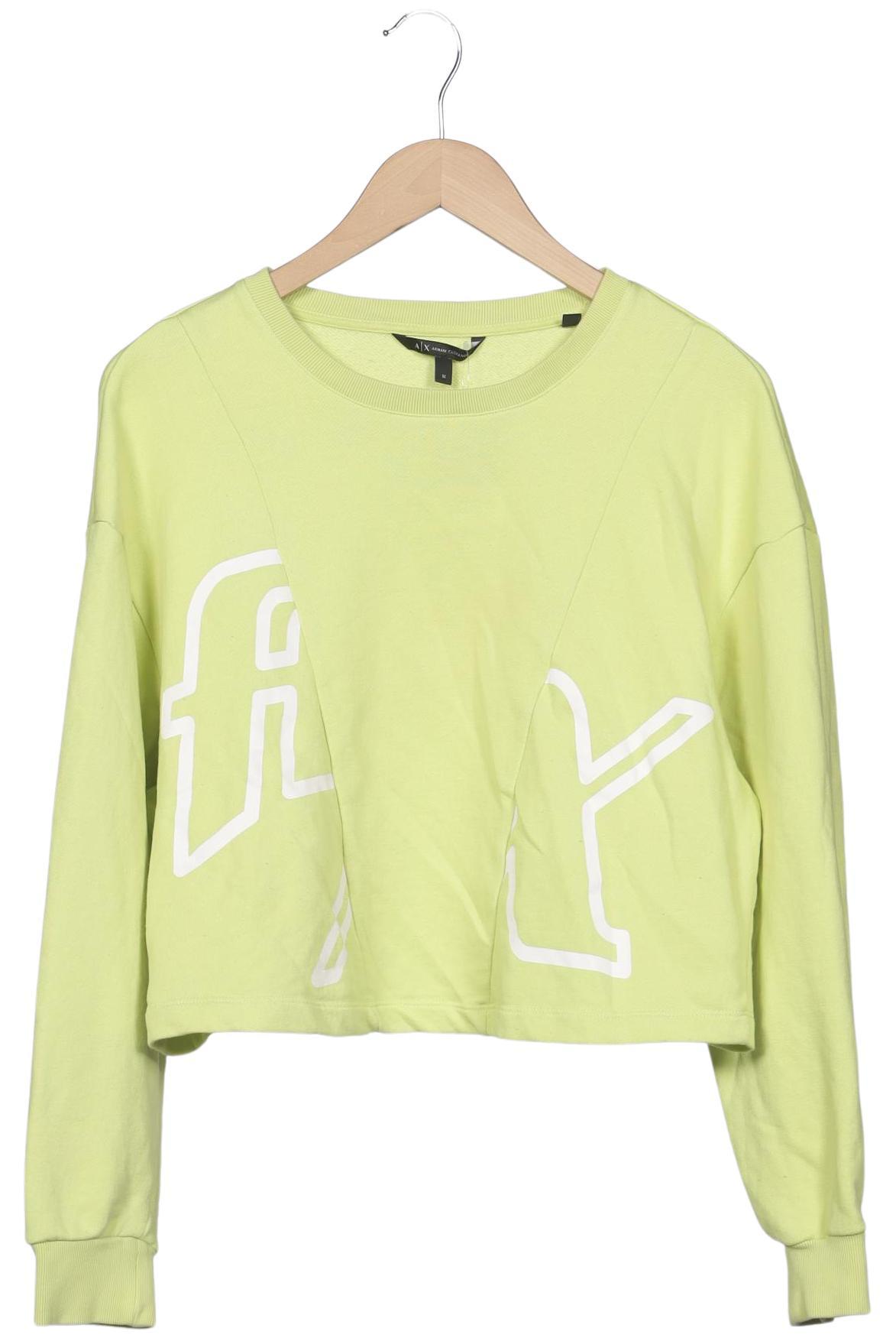 

AX Armani Exchange Damen Sweatshirt, hellgrün, Gr. 38