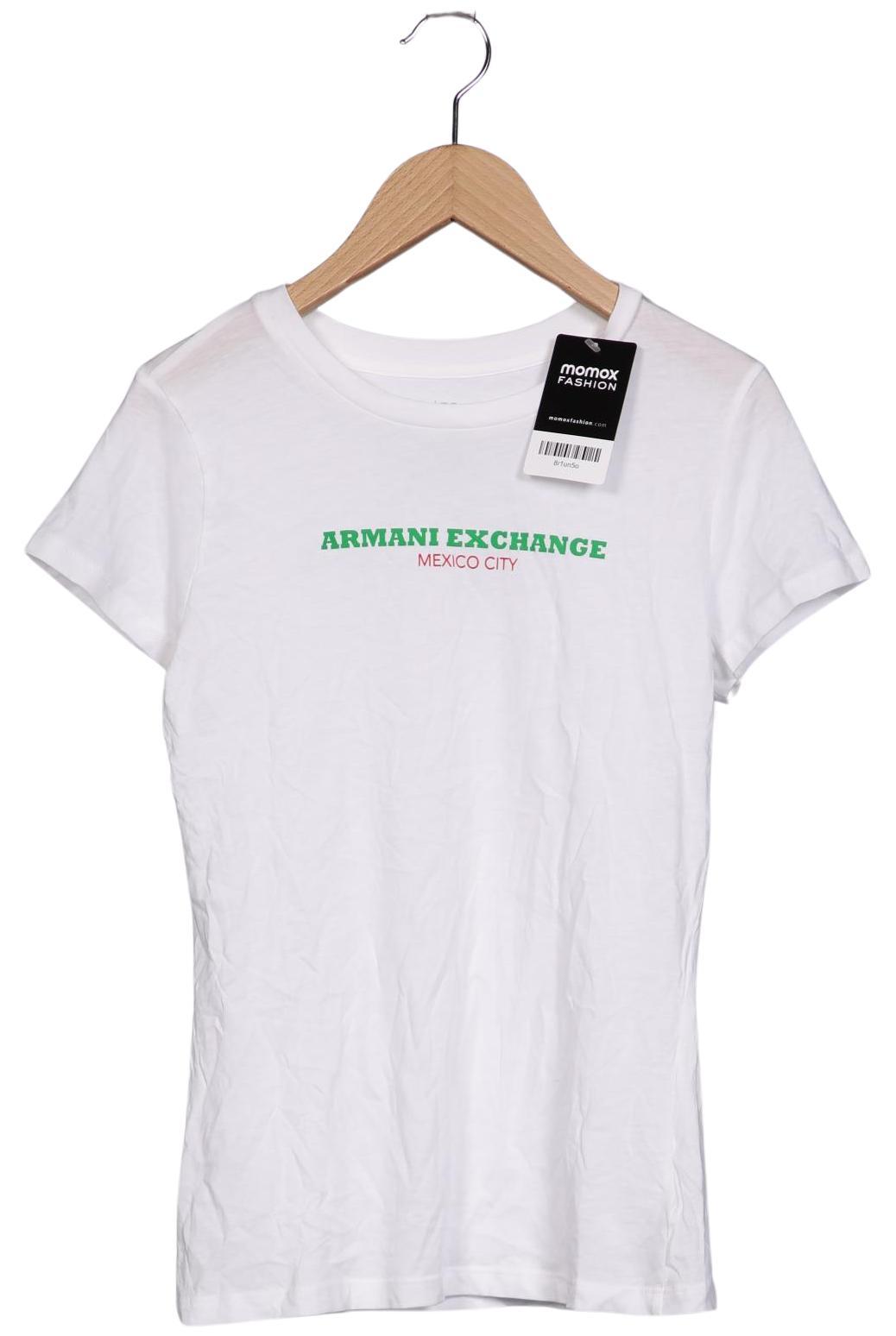 

AX Armani Exchange Damen T-Shirt, weiß, Gr. 38