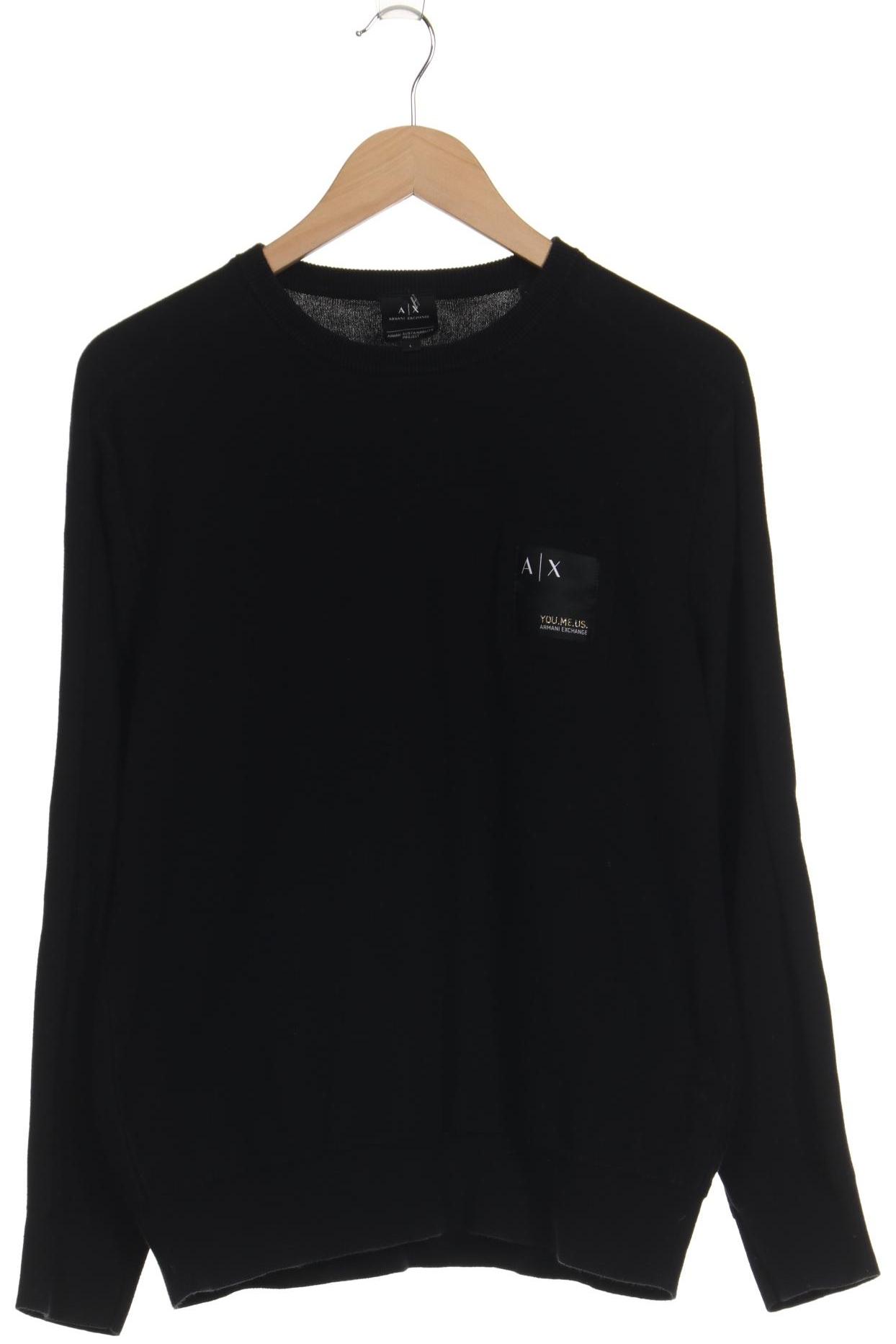 

AX Armani Exchange Herren Pullover, schwarz, Gr. 52