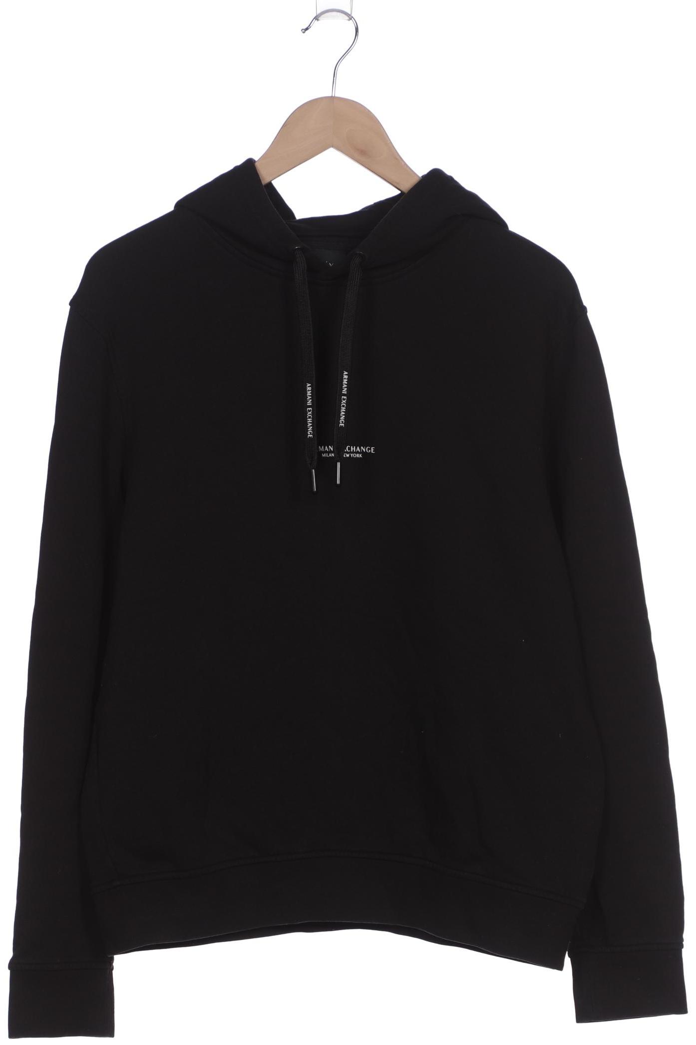 

AX Armani Exchange Herren Kapuzenpullover, schwarz, Gr. 48