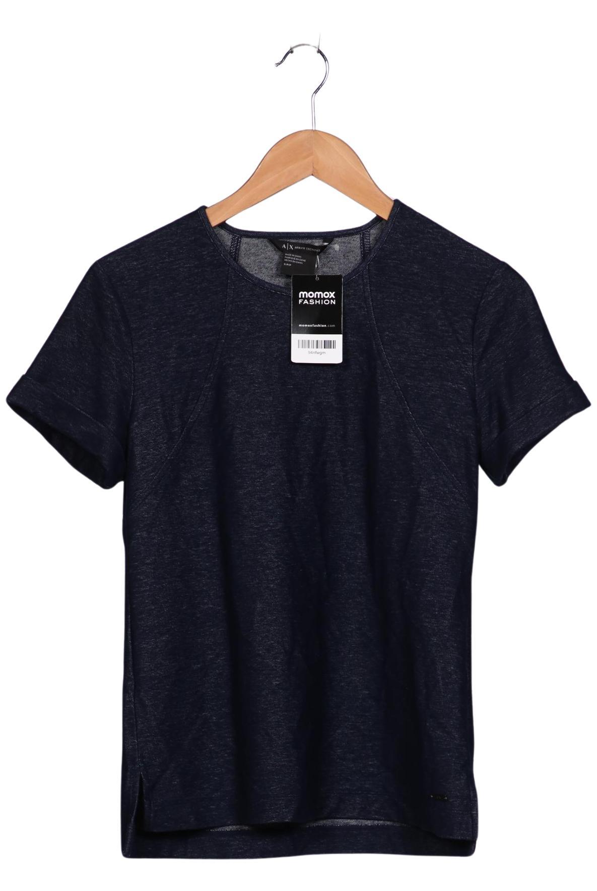 

AX Armani Exchange Damen T-Shirt, marineblau, Gr. 36
