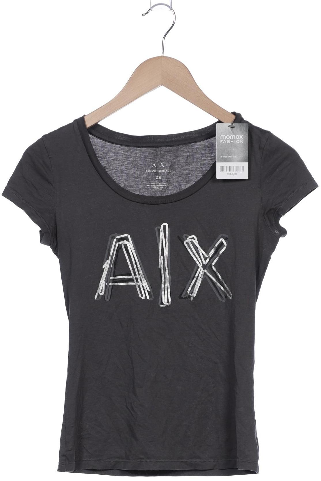 

AX Armani Exchange Damen T-Shirt, grau, Gr. 34