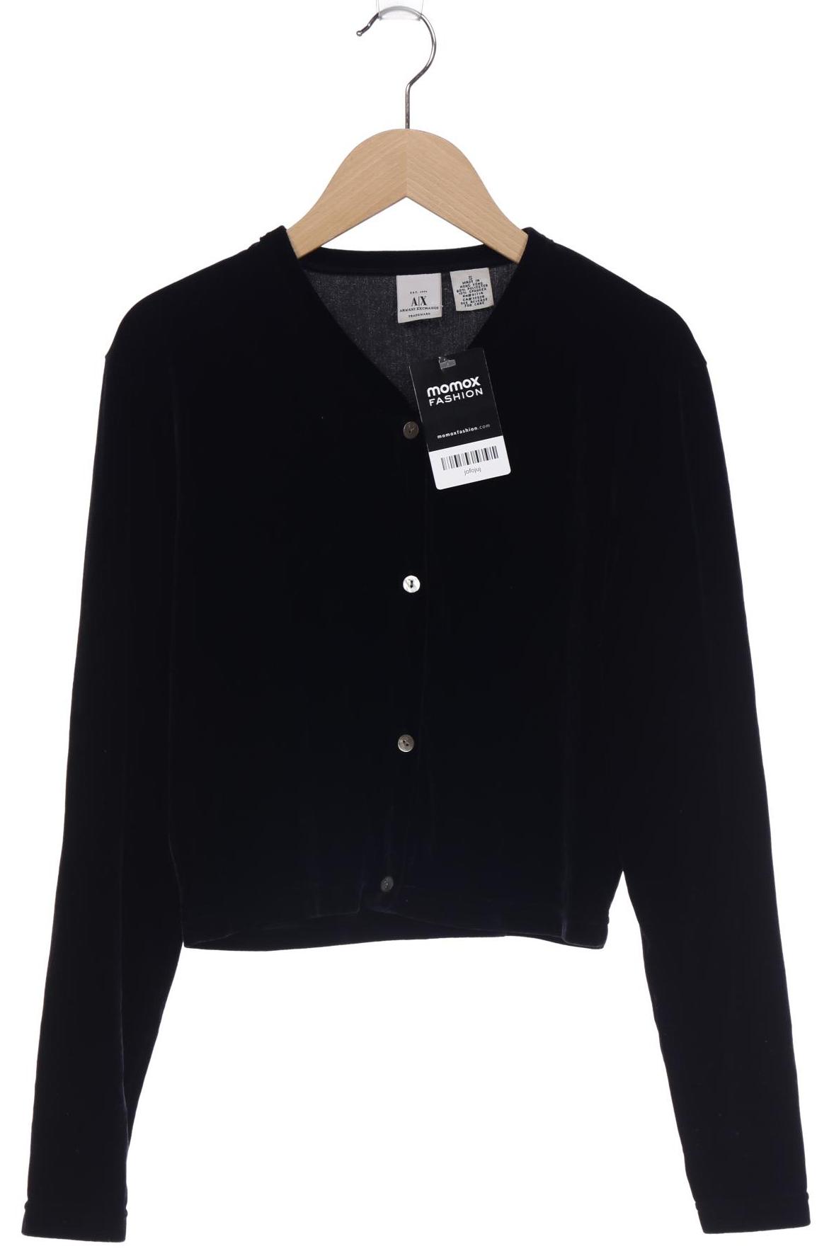 

AX Armani Exchange Damen Strickjacke, schwarz, Gr. 36