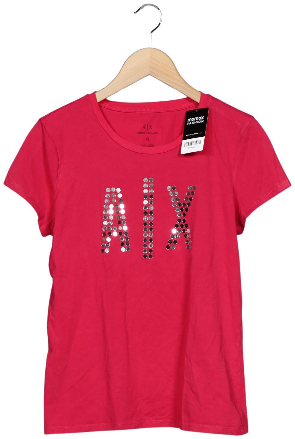 

AX Armani Exchange Damen T-Shirt, pink, Gr. 44