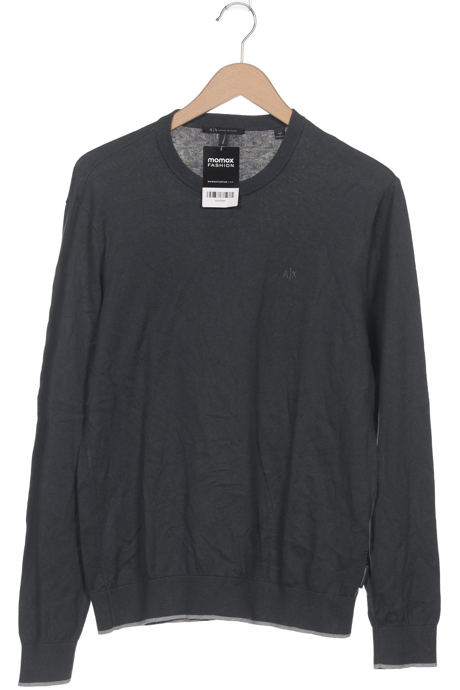 

AX Armani Exchange Herren Pullover, grau, Gr. 52