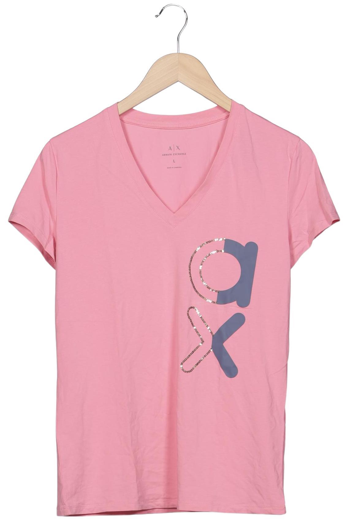 

AX Armani Exchange Damen T-Shirt, pink, Gr. 42