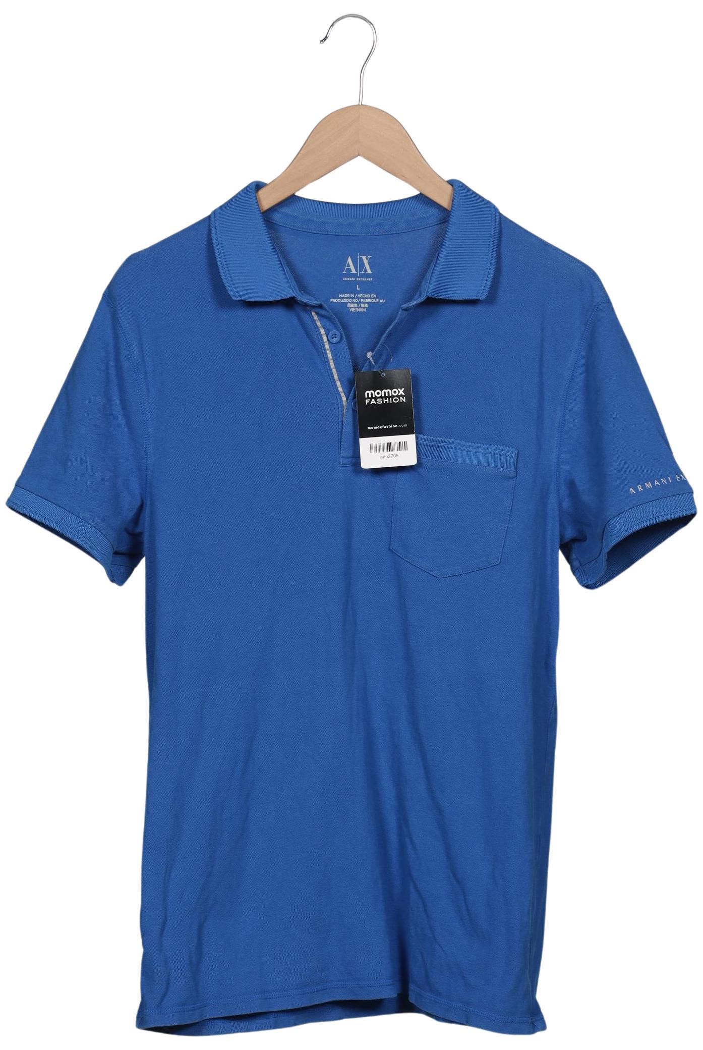 

AX Armani Exchange Herren Poloshirt, blau, Gr. 52