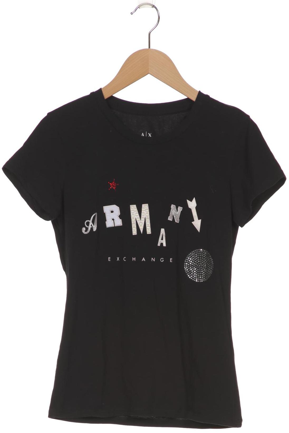 

AX Armani Exchange Damen T-Shirt, schwarz