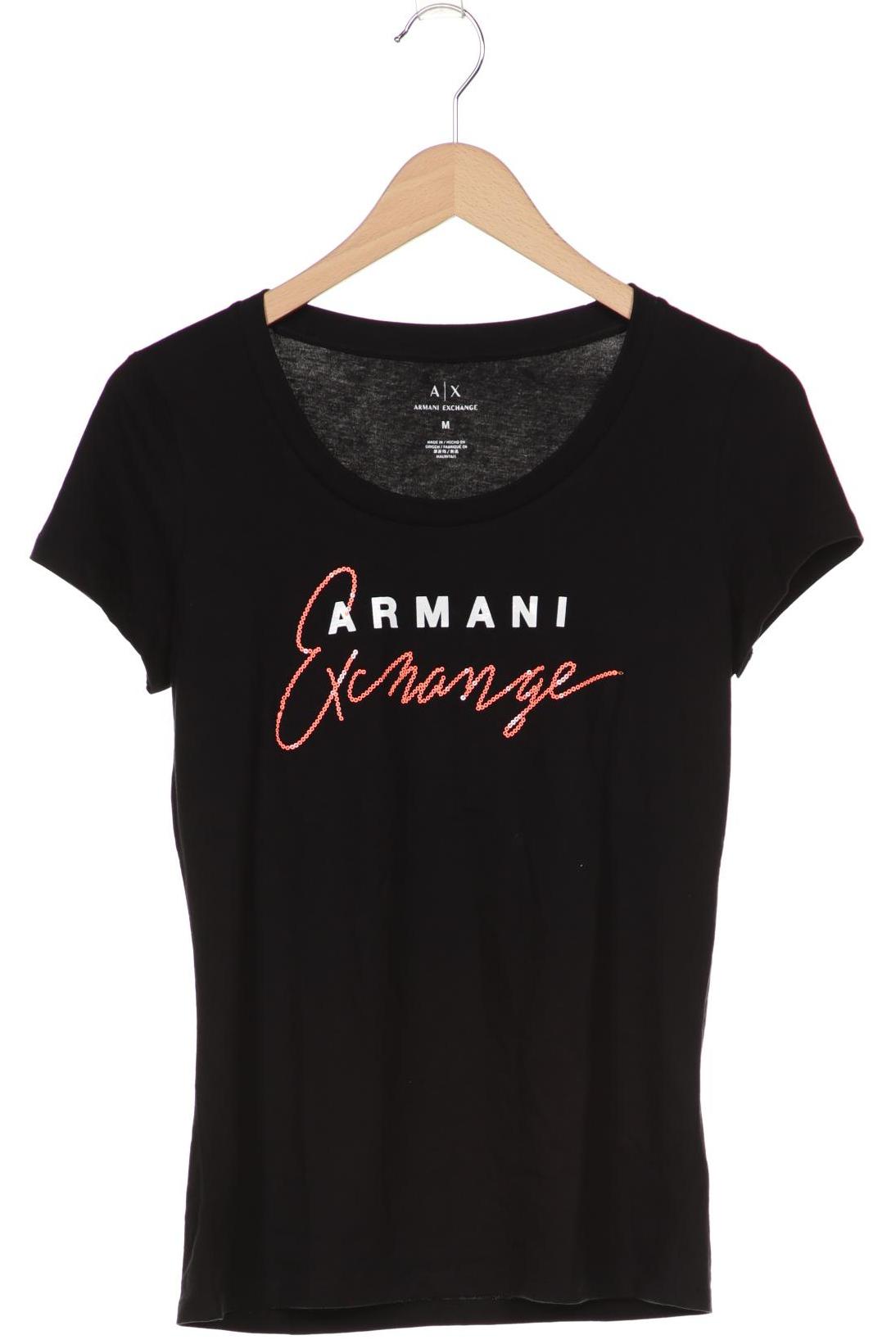 

AX Armani Exchange Damen T-Shirt, schwarz