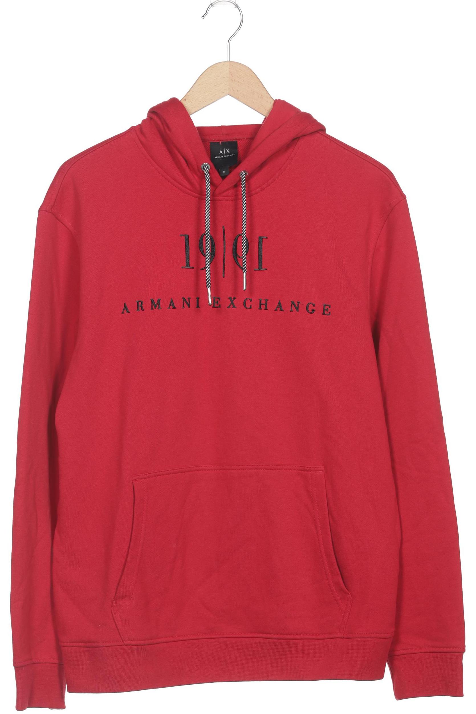 

AX Armani Exchange Herren Kapuzenpullover, rot, Gr. 48