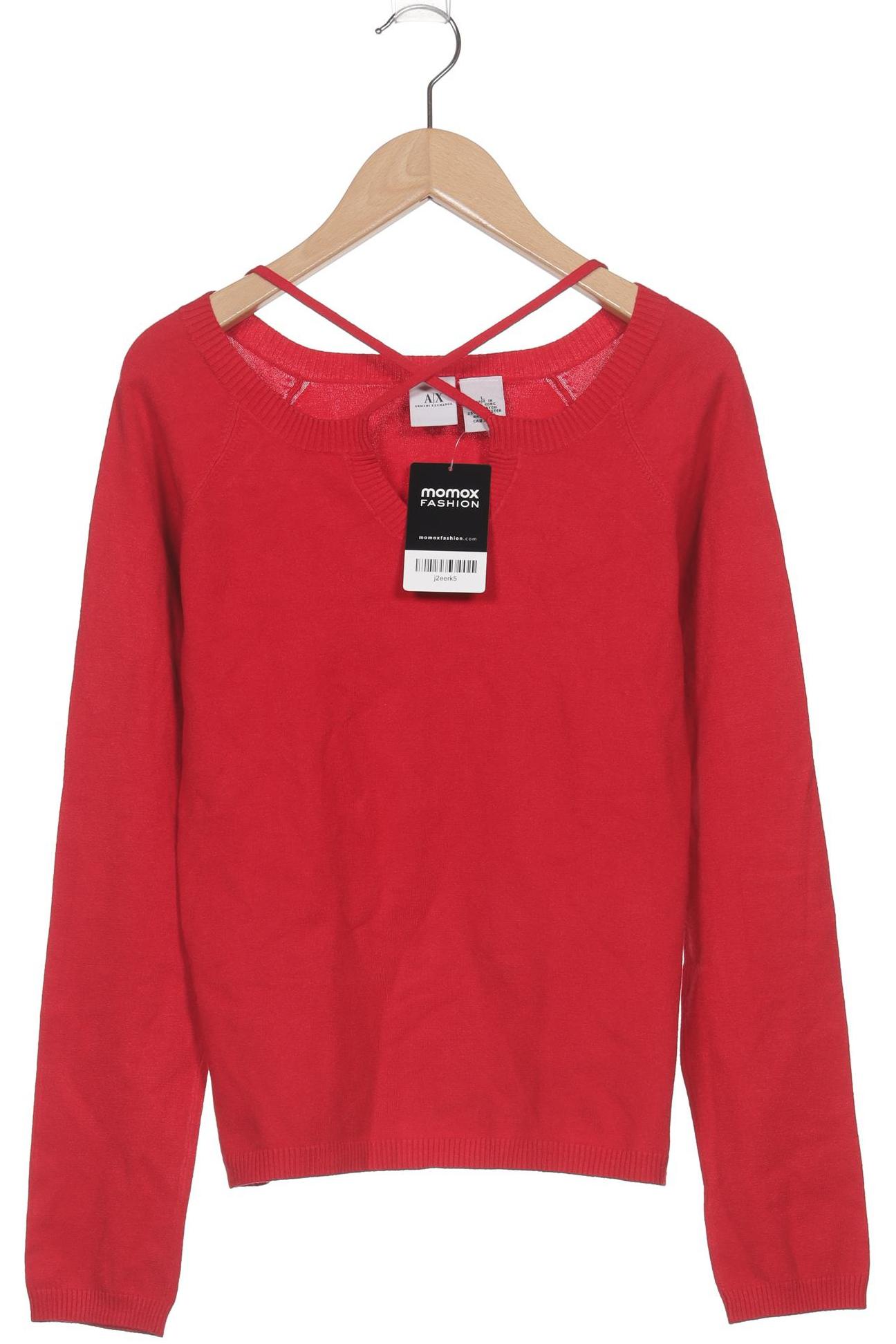 

AX Armani Exchange Damen Pullover, rot, Gr. 42