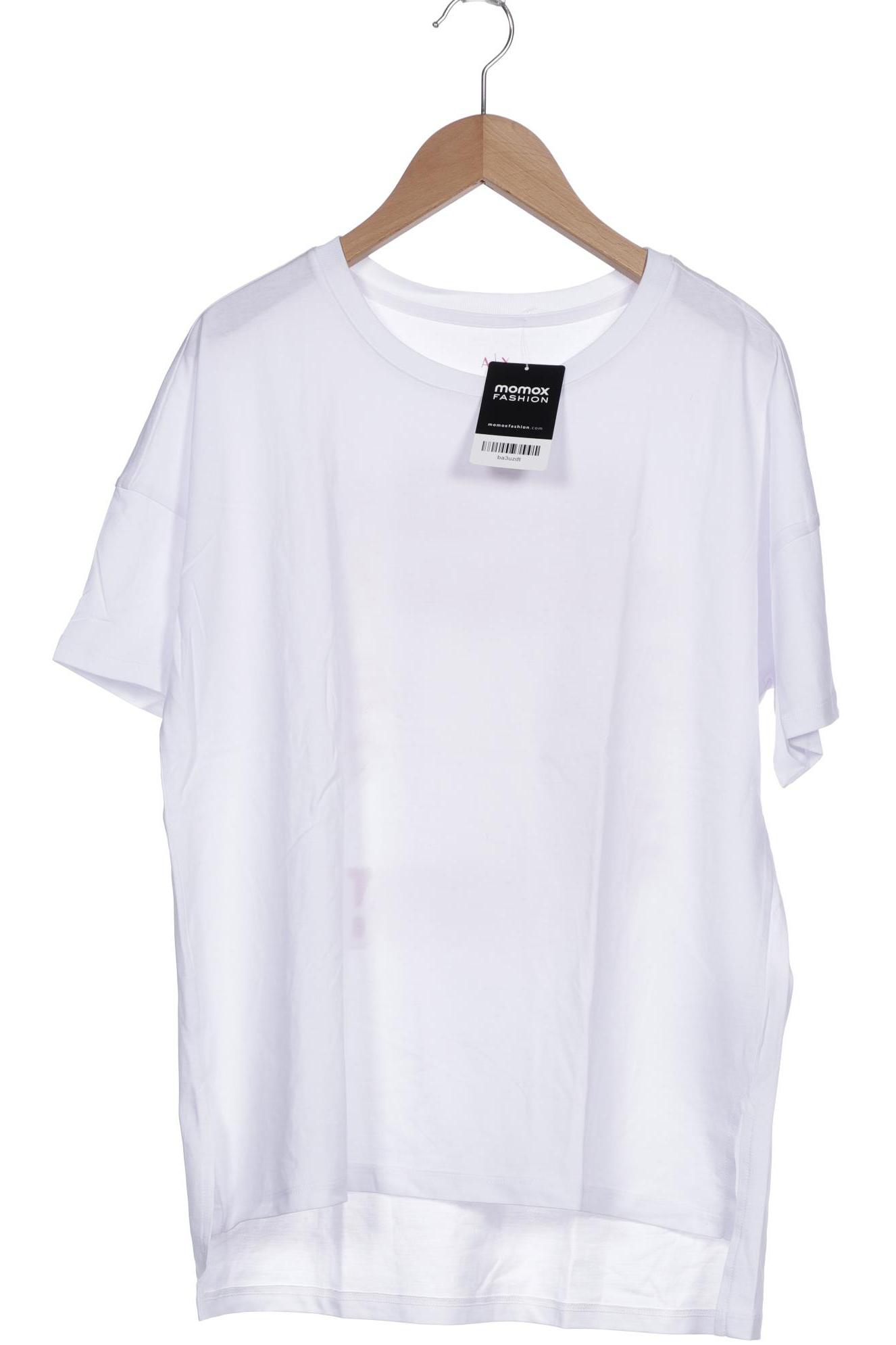 

AX Armani Exchange Damen T-Shirt, weiß