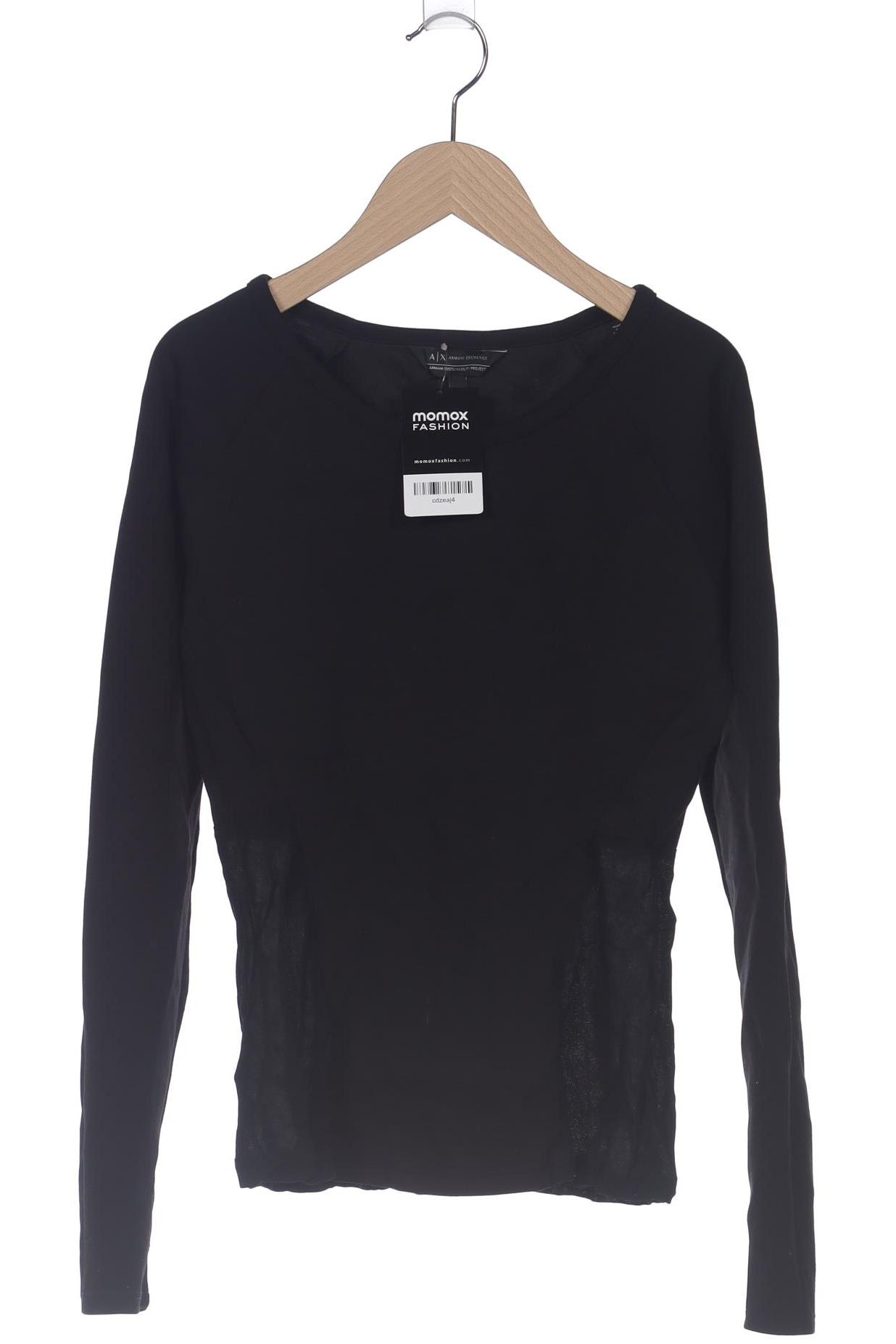 

AX Armani Exchange Damen Langarmshirt, schwarz, Gr. 38