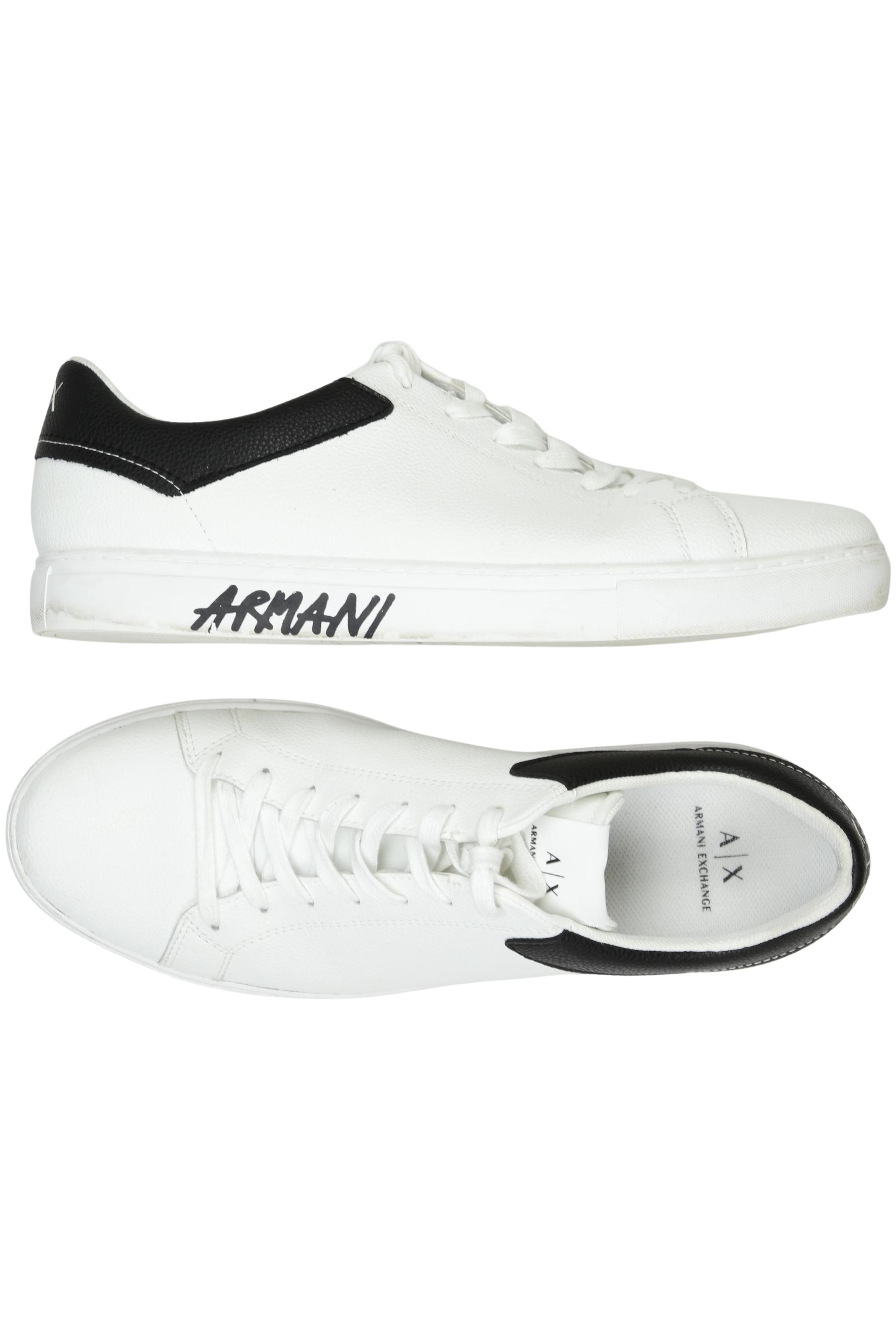 

AX Armani Exchange Herren Sneakers, weiß, Gr. 44