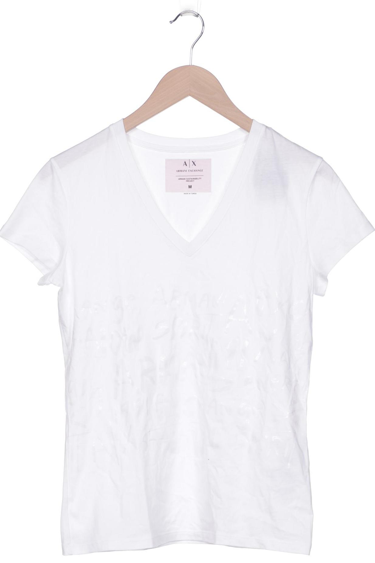 

AX Armani Exchange Damen T-Shirt, weiß, Gr. 38